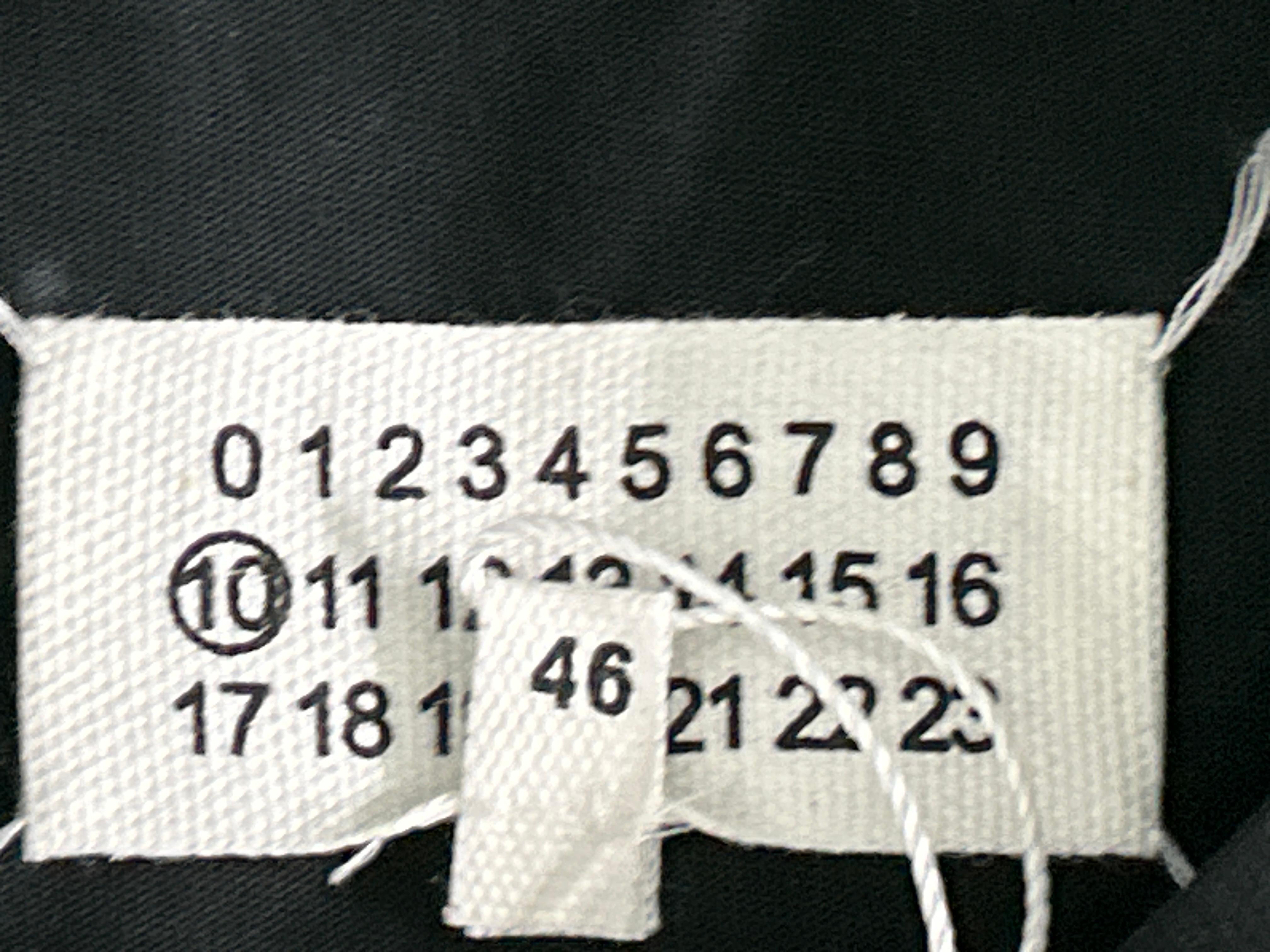 Foto QC 2 de Maison Margiela T-shirt Four-Stitch Pocket Black