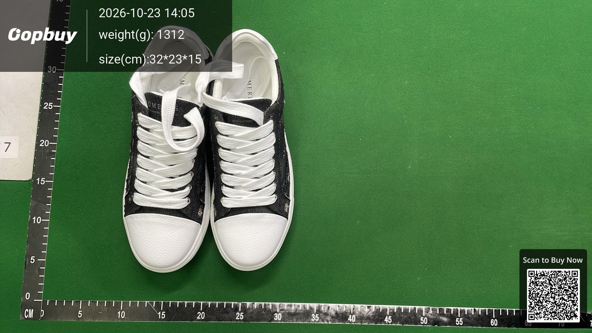 Foto QC 6 de Numeris Skate Shoe Low Grey White