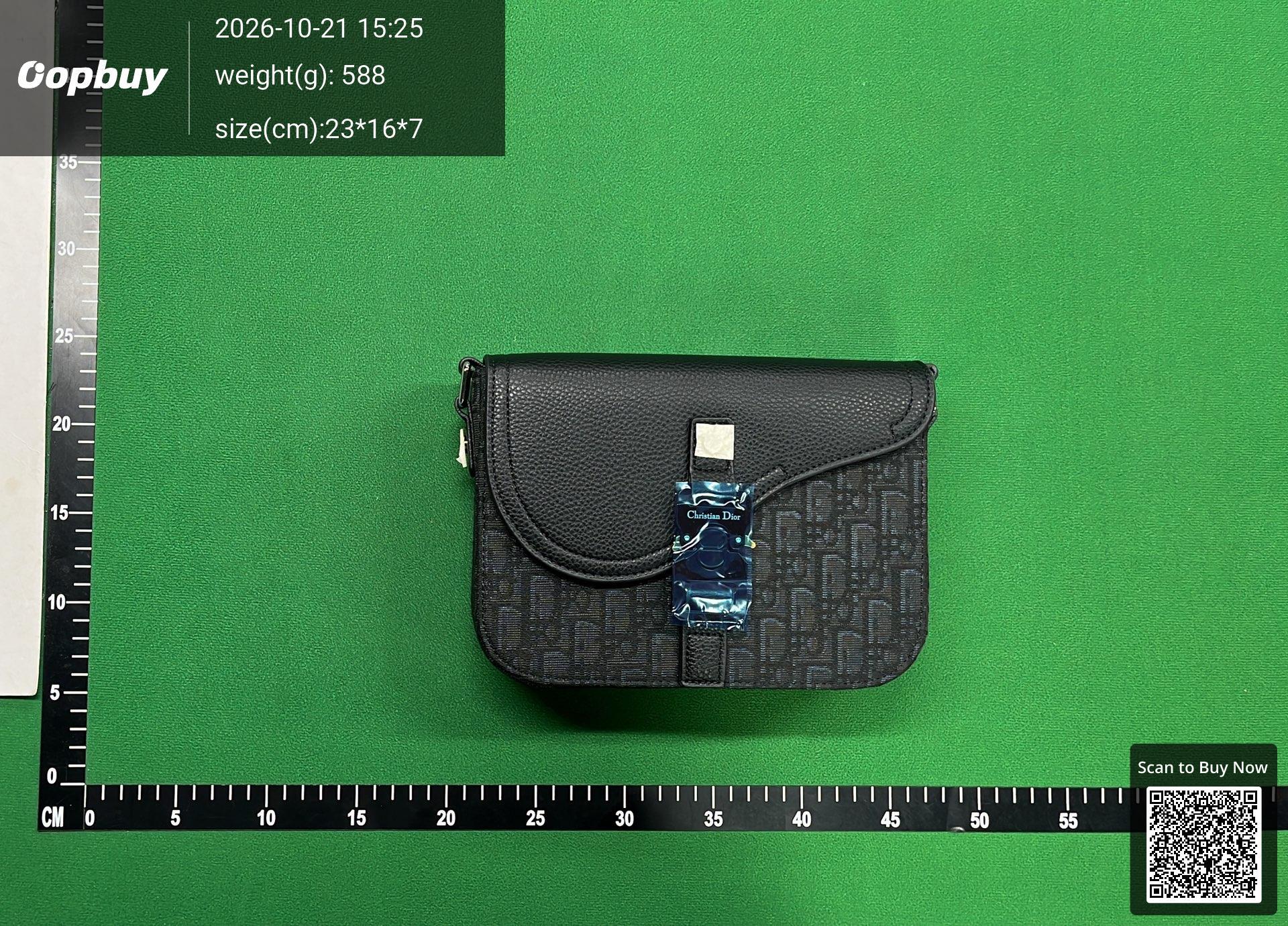Foto QC 1 de Gucci Messenger Bag Small Black/Grey GG Supreme Canvas