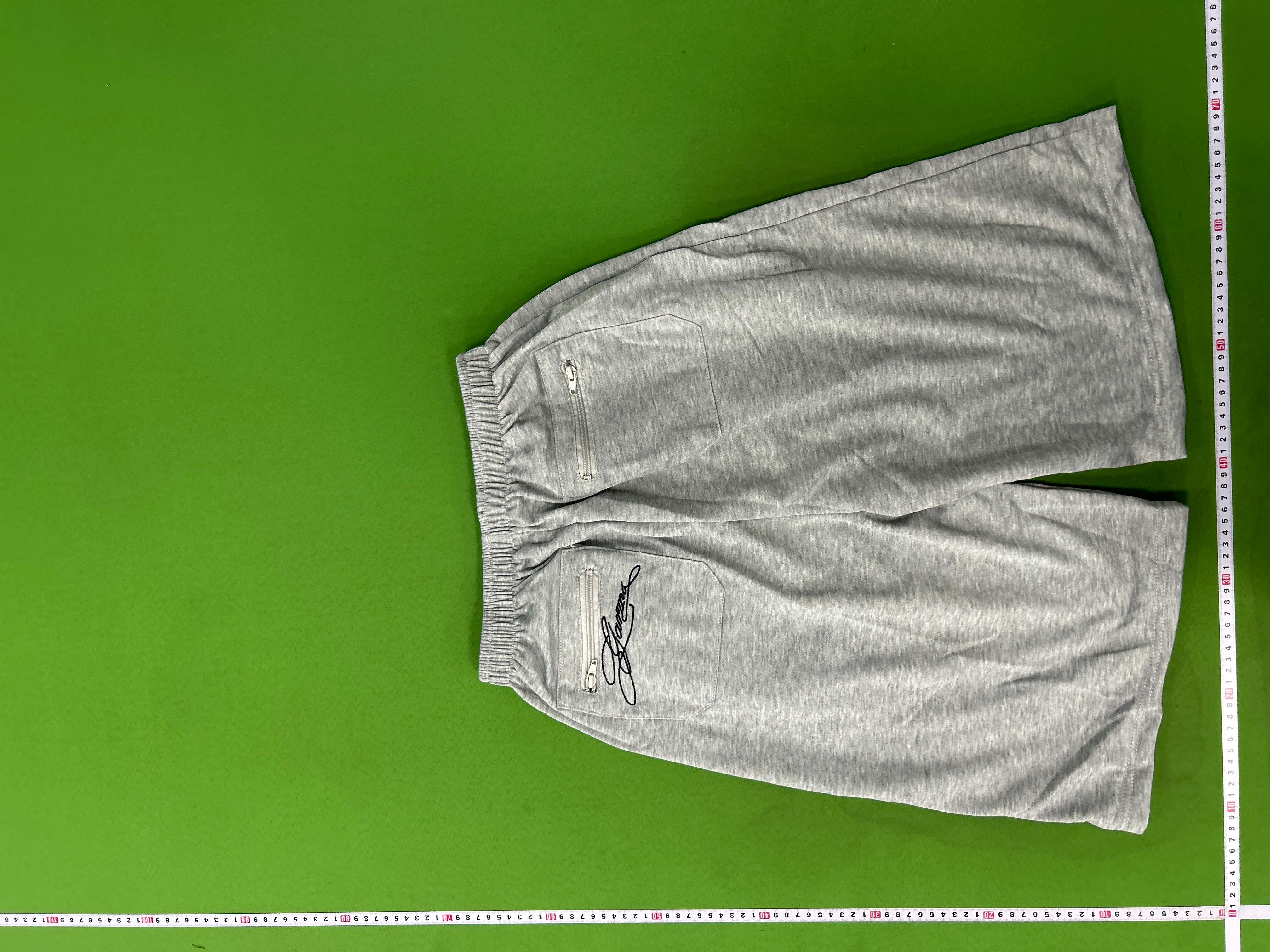 Foto QC 2 de Hellstar Sweat Shorts Script Embroidery Loose Grey