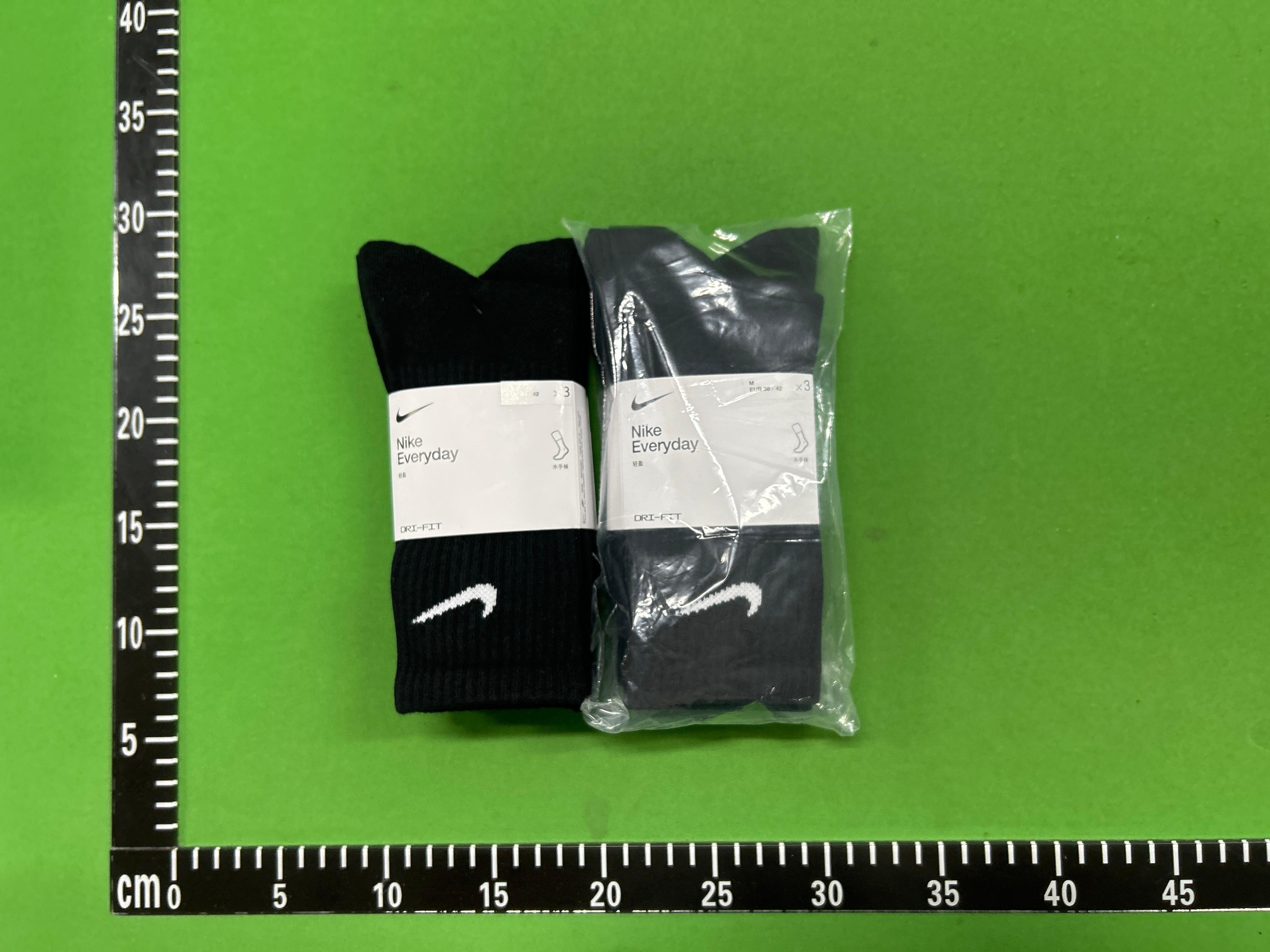 Foto QC 7 de Nike Everyday Plus Crew Socks Cushioned White