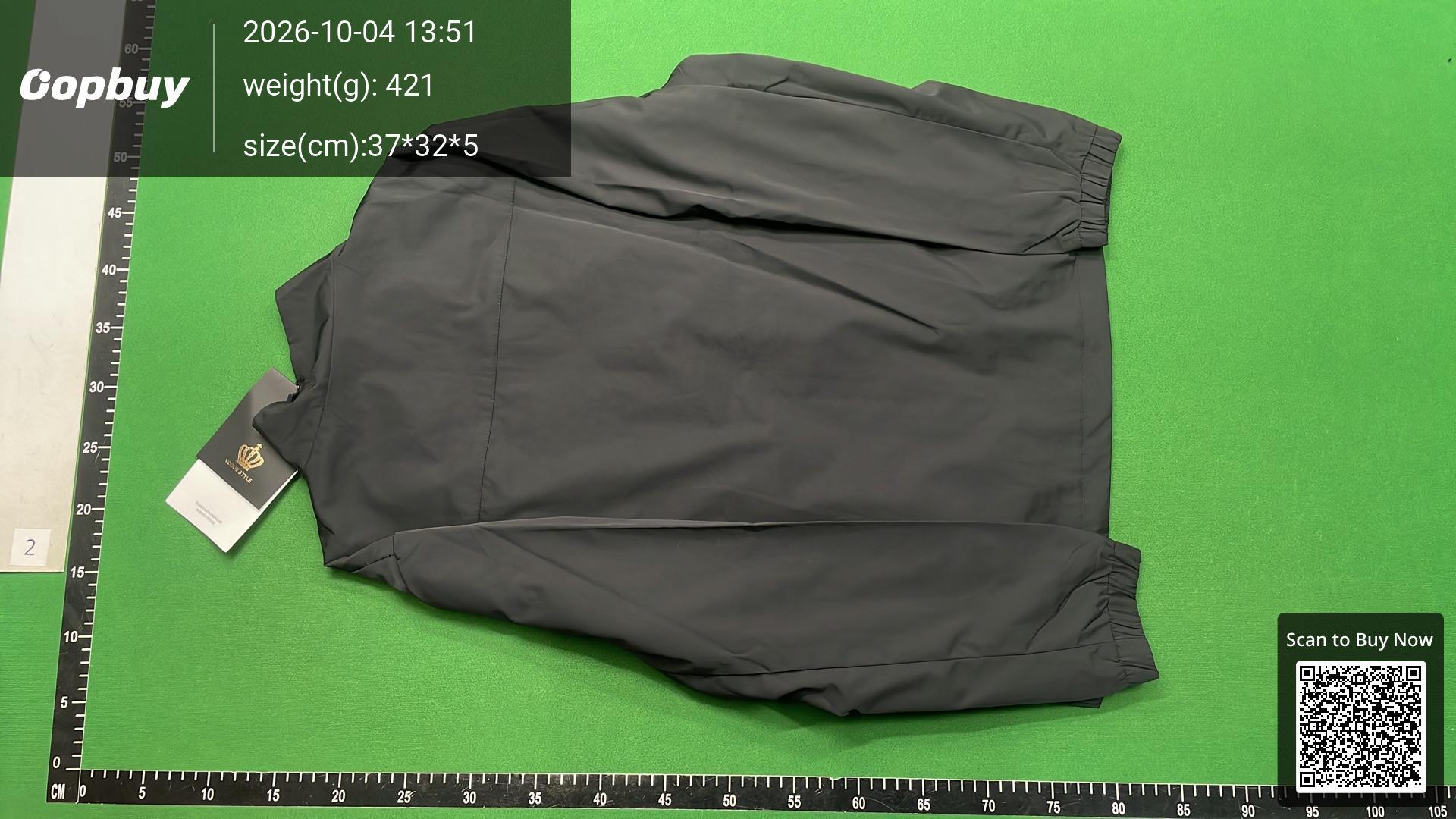 Foto QC 5 de Prada Stand Collar Jacket Black