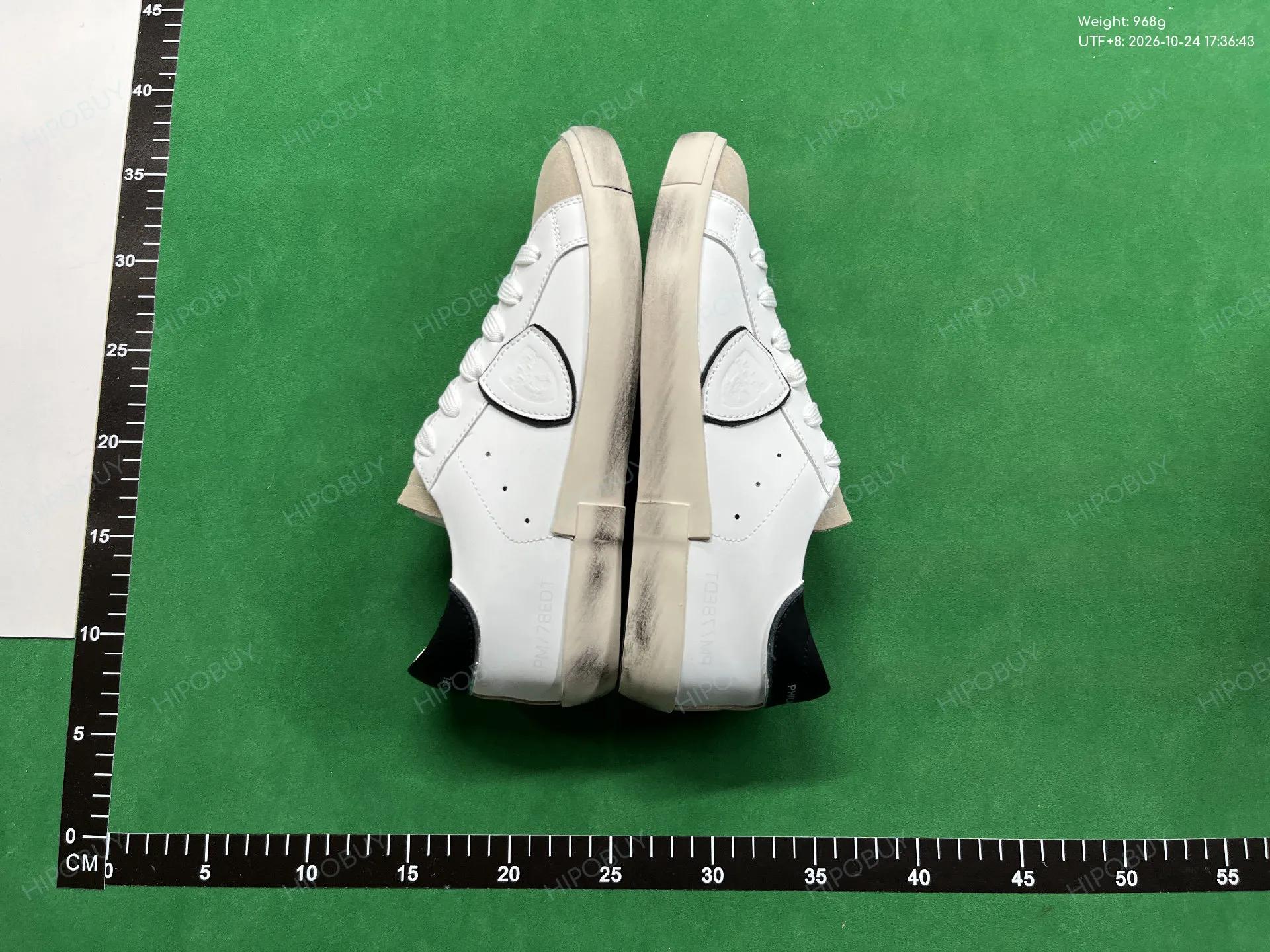Foto QC 5 de Philippe Model Paris Low Distressed Blue White