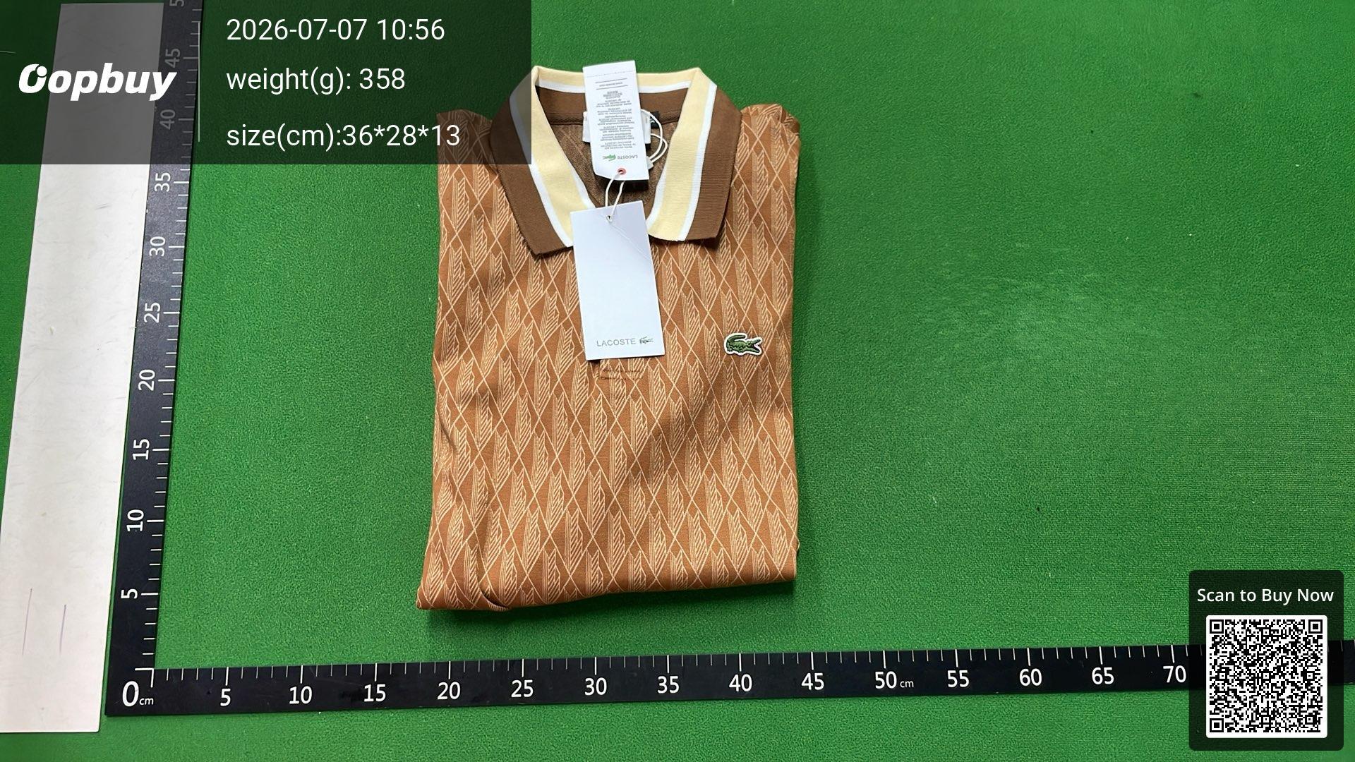 Foto QC 8 de Lacoste Shirt Jacquard Brown