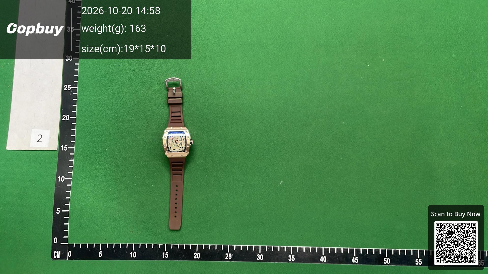 Foto QC 1 de Henglong Skeleton Tonneau Quartz Watch