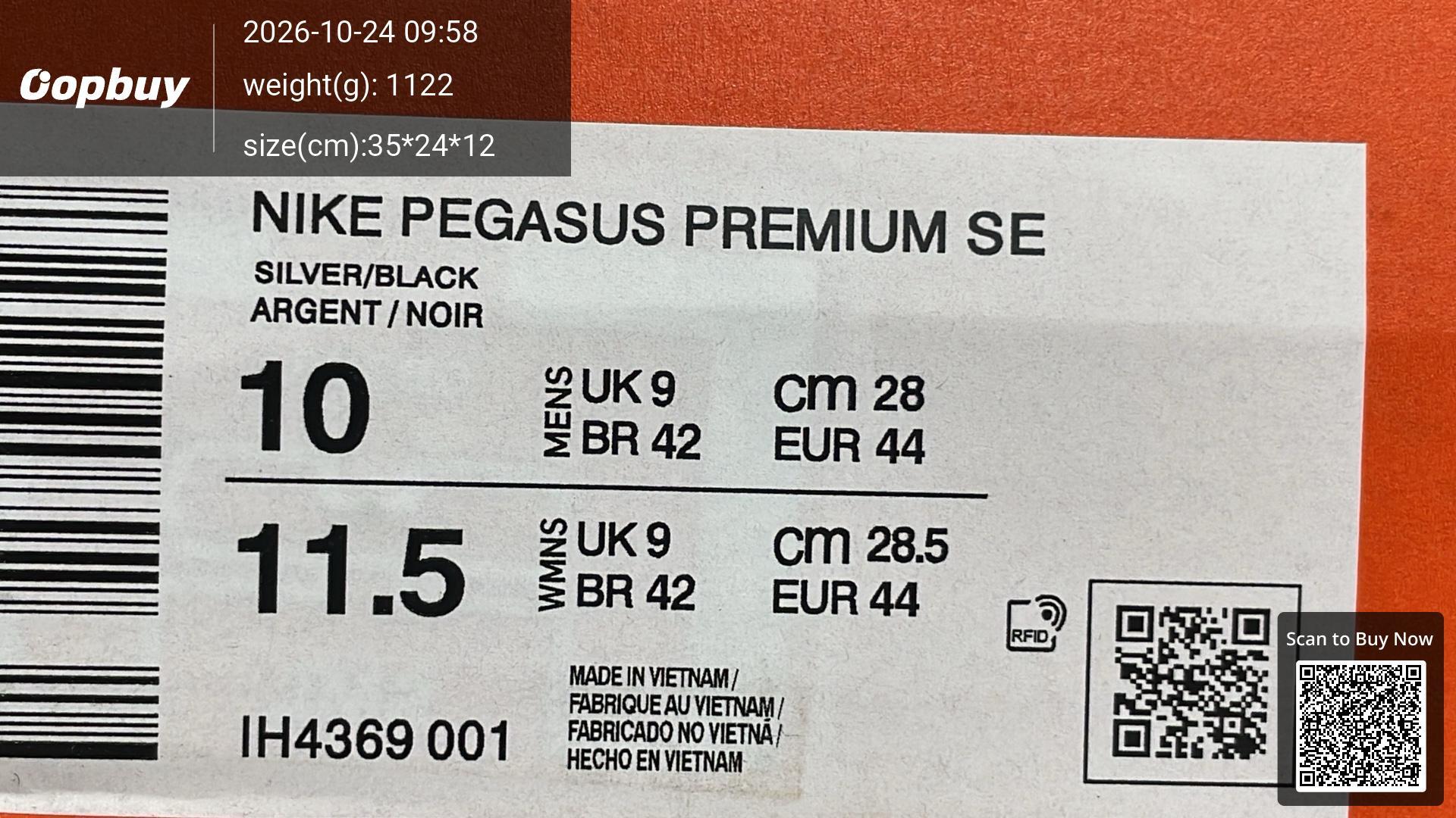 Foto QC 2 de Nike Pegasus Premium Low White HQ2592-102