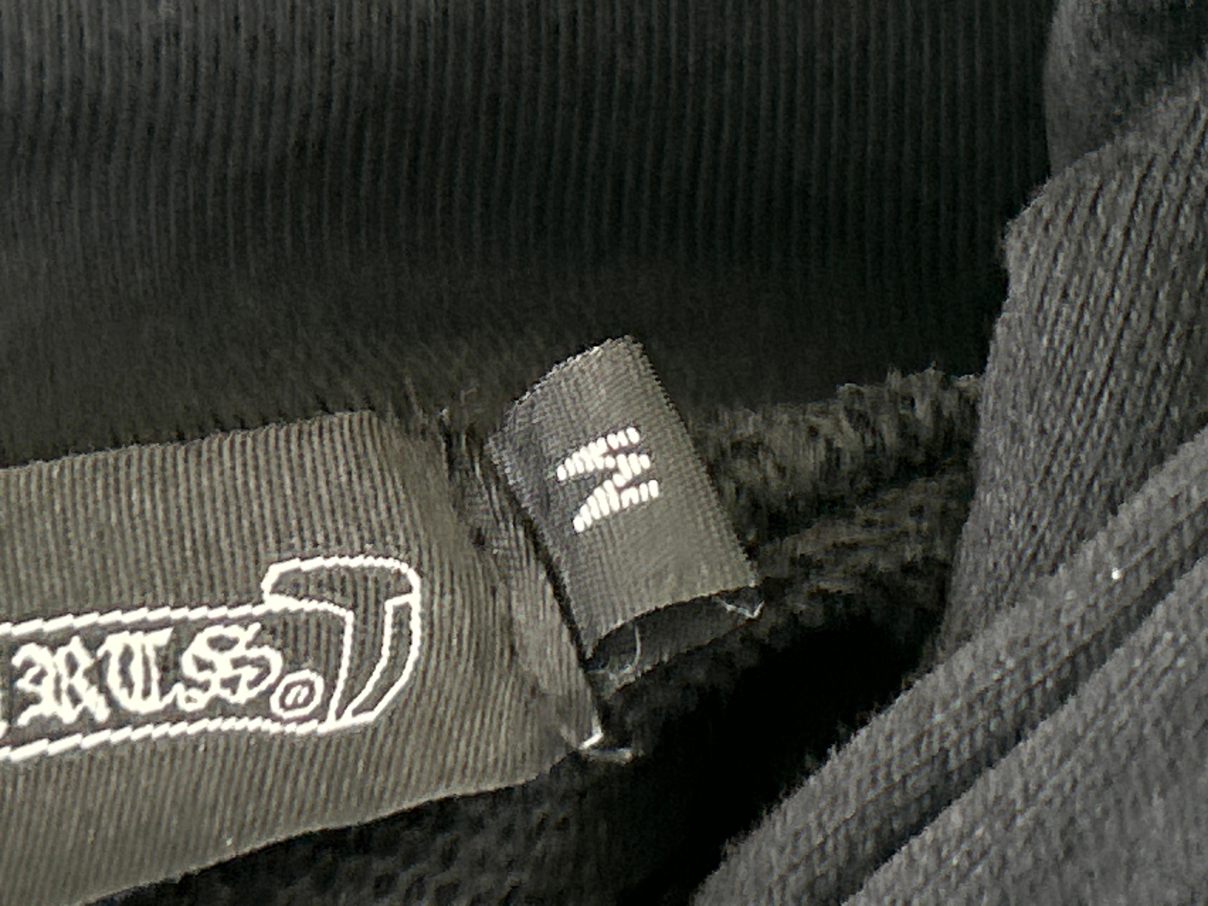Foto QC 2 de Chrome Hearts Horse Shoe Hooded Jacket Logo Print Black