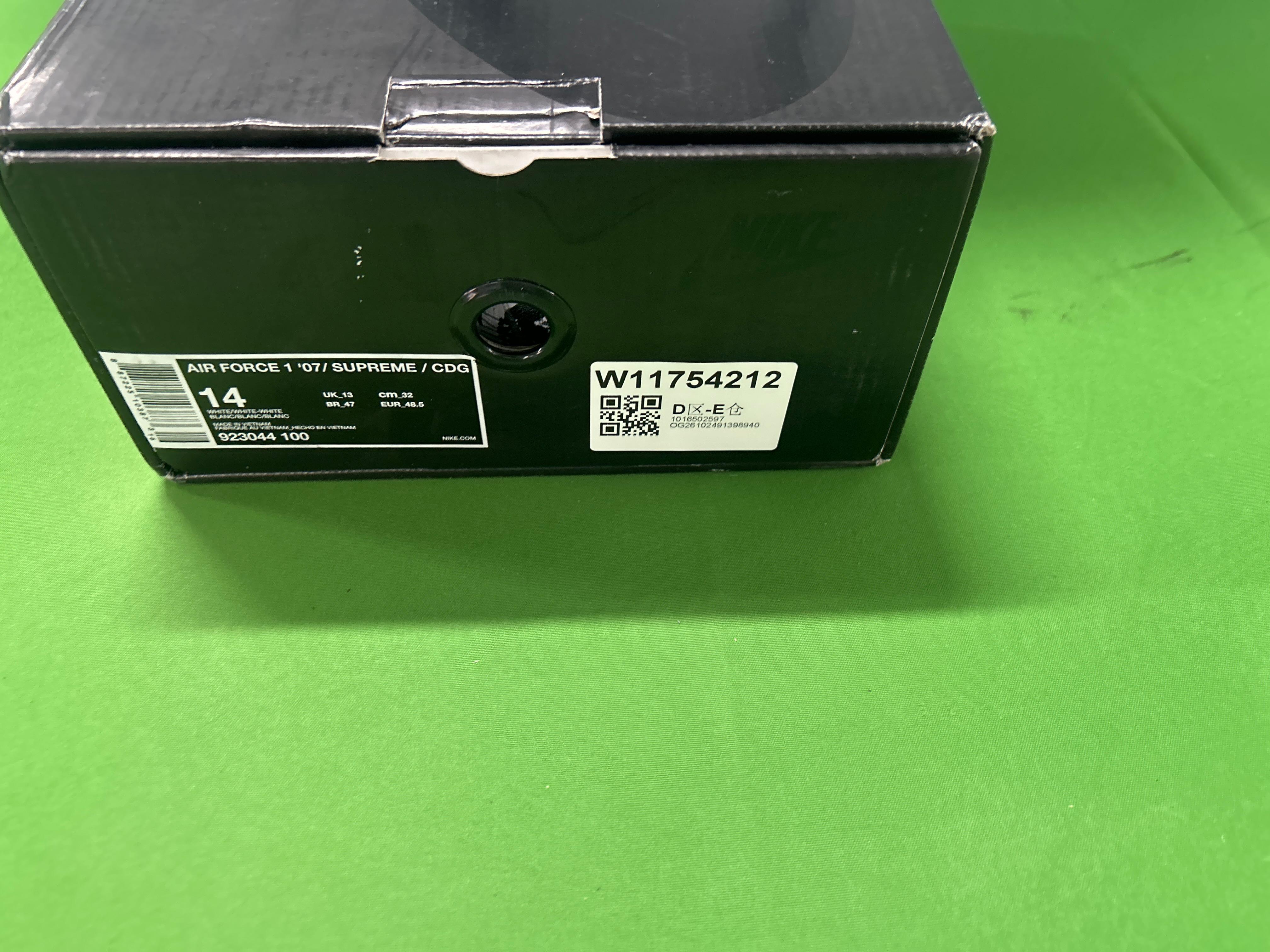 Foto QC 1 de Nike Air Force 1 Low '07 Supreme Comme des Garcons Shirt Eyes 923044-100