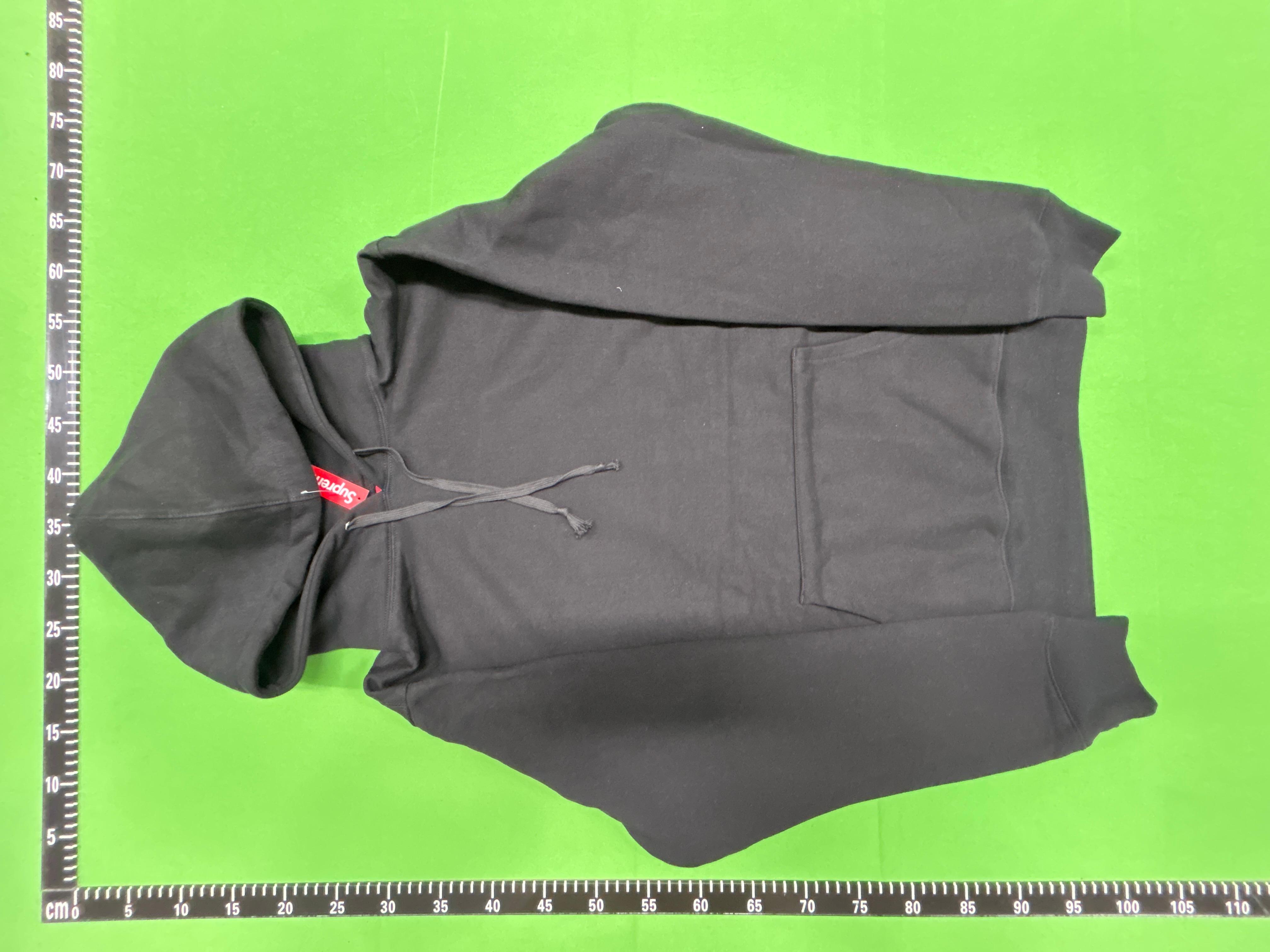 Foto QC 7 de Supreme Satin Applique Hooded Sweater Natural