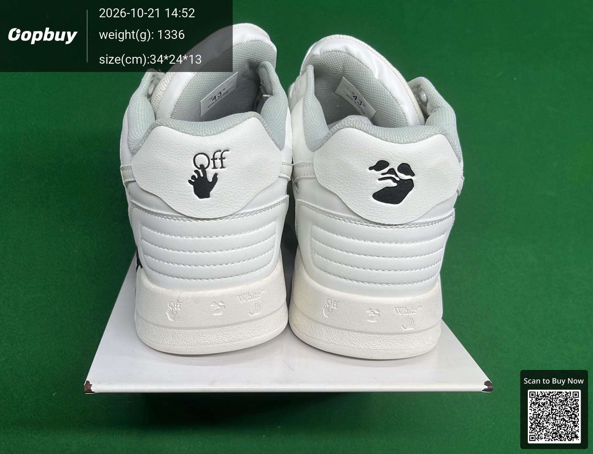 Foto QC 3 de Off-White Out Of Office Low Grey White