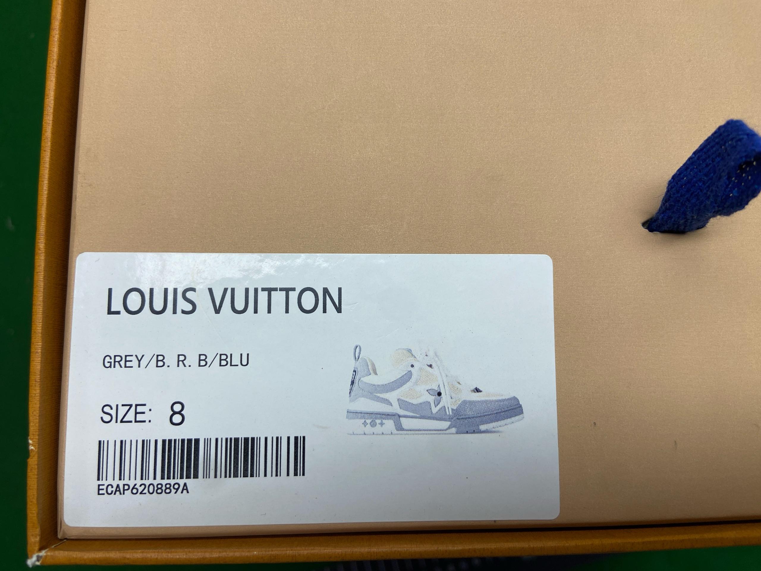 Foto QC 5 de Louis Vuitton LV Skate Sneaker Grained Calf Leather Triple Black 1ADG87