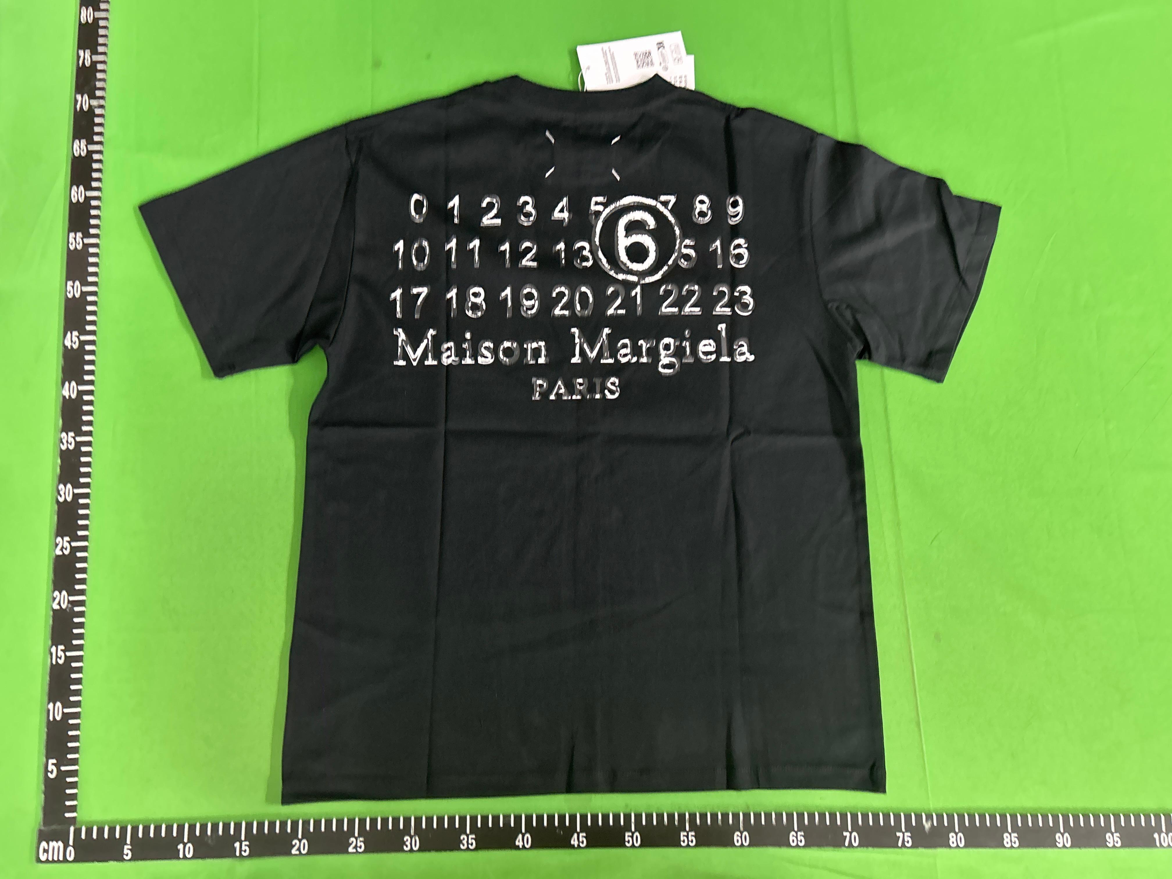 Foto QC 4 de Maison Margiela T-shirt Four-Stitch Pocket Black