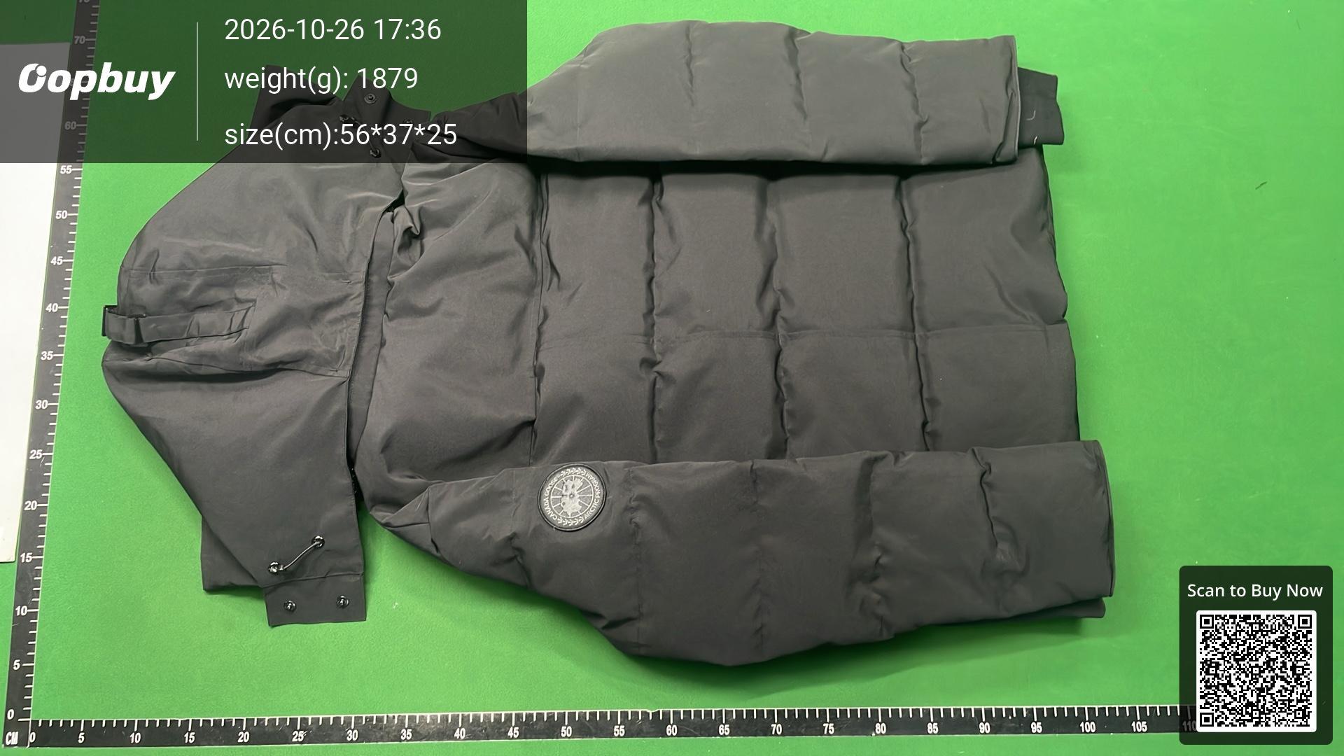 Foto QC 6 de Canada Goose Wyndham Parka Down Jacket Black