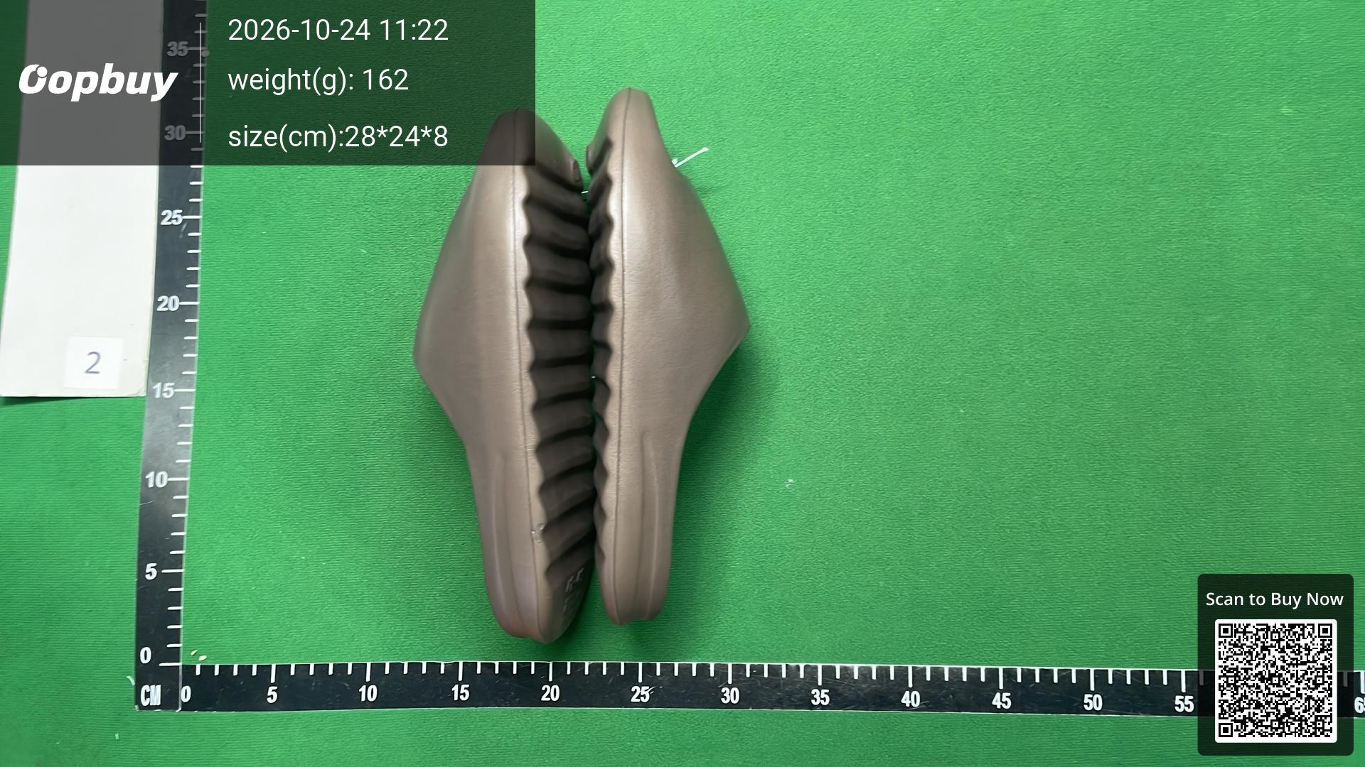 Foto QC 7 de adidas Yeezy Slide Foam Bone