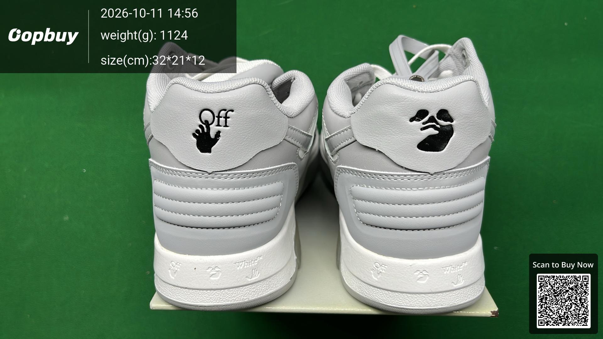 Foto QC 3 de Off-White Out Of Office Low Triple Black OMIA189C99LEA0061001