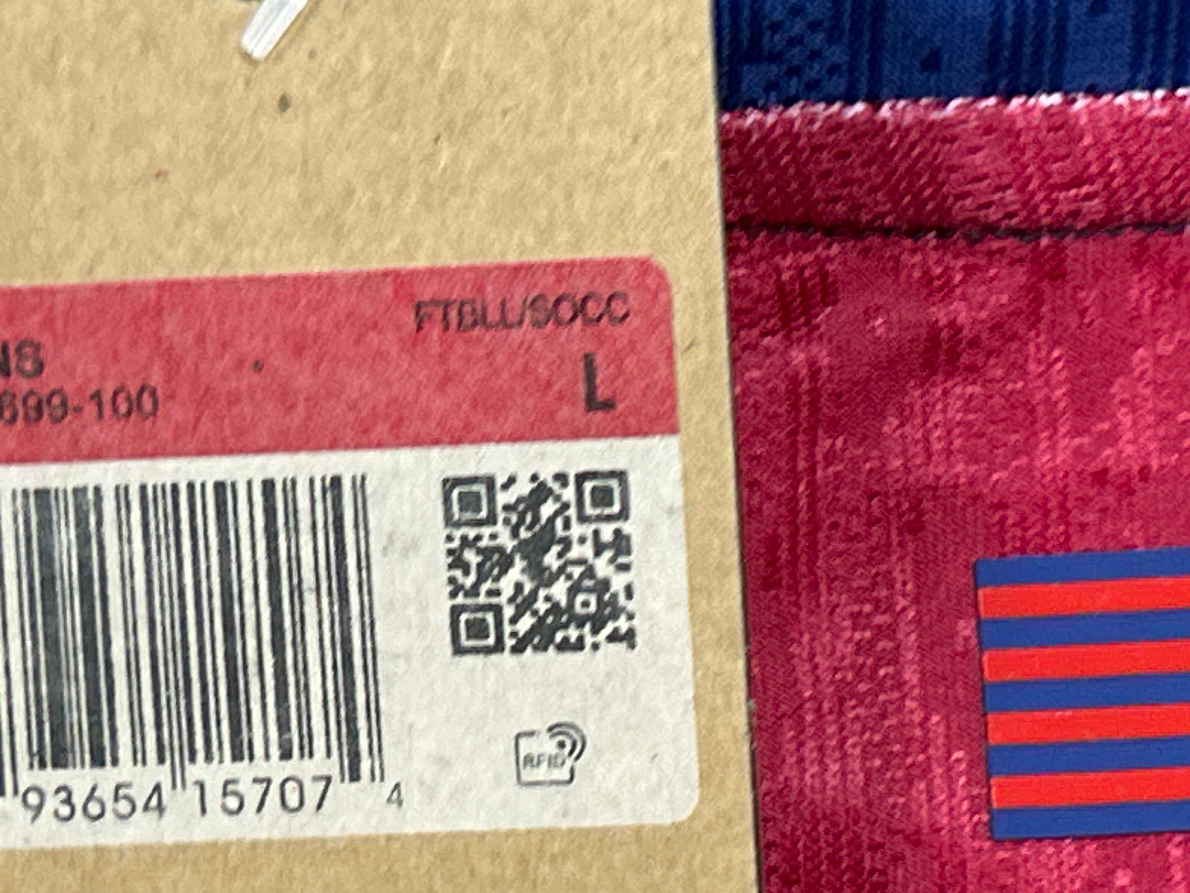 Foto QC 2 de Nike x FC Barcelona 2025/26 Away Player Jersey Gold