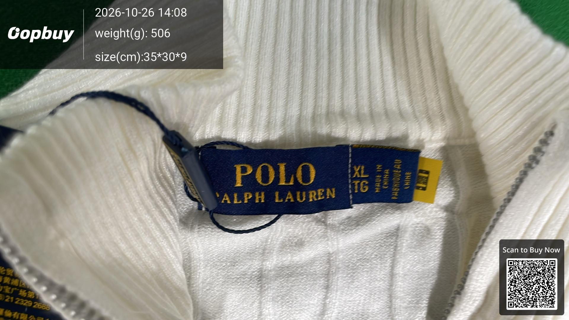 Foto QC 4 de Polo Ralph Lauren Cable Knit Crewneck Sweater Pink