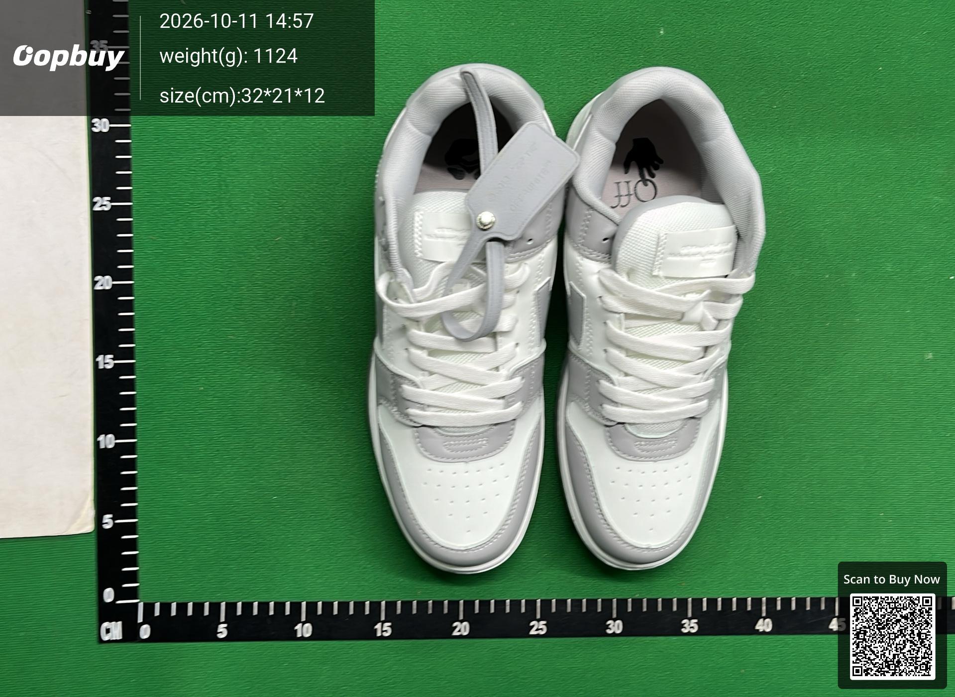 Foto QC 6 de Off-White Out Of Office Low Triple Black OMIA189C99LEA0061001