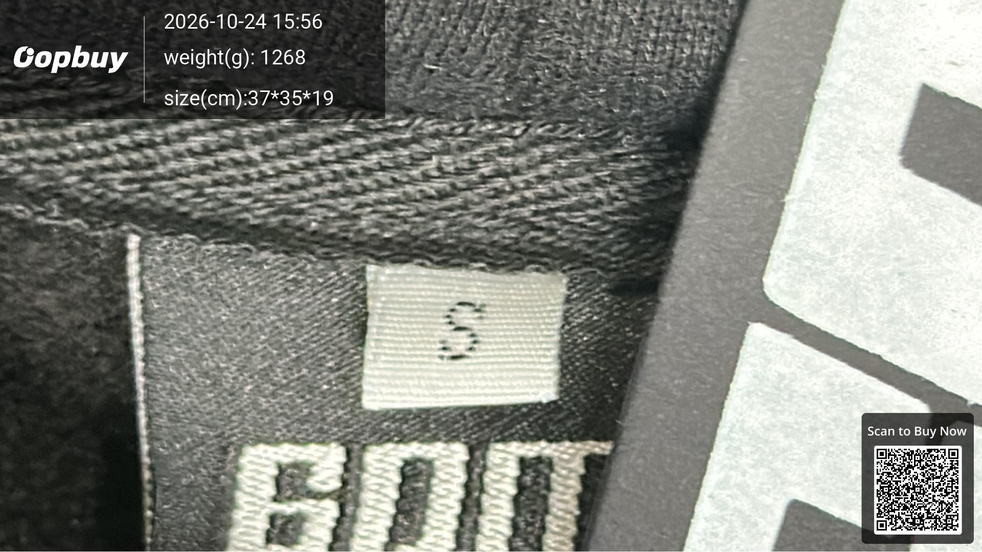 Foto QC 1 de 6PM Sweater Logo Embroidered Fleece-Lined Grey