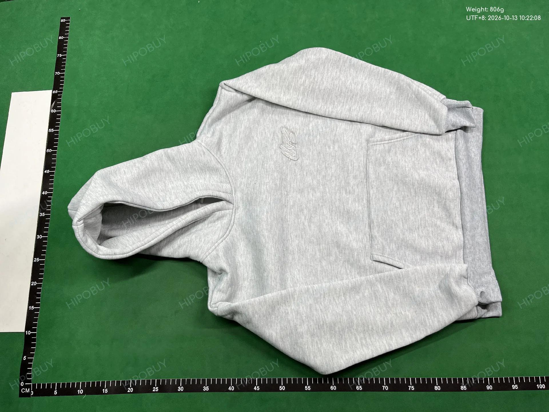 Foto QC 2 de NOFS Logo Embroidery Hoodie Blue