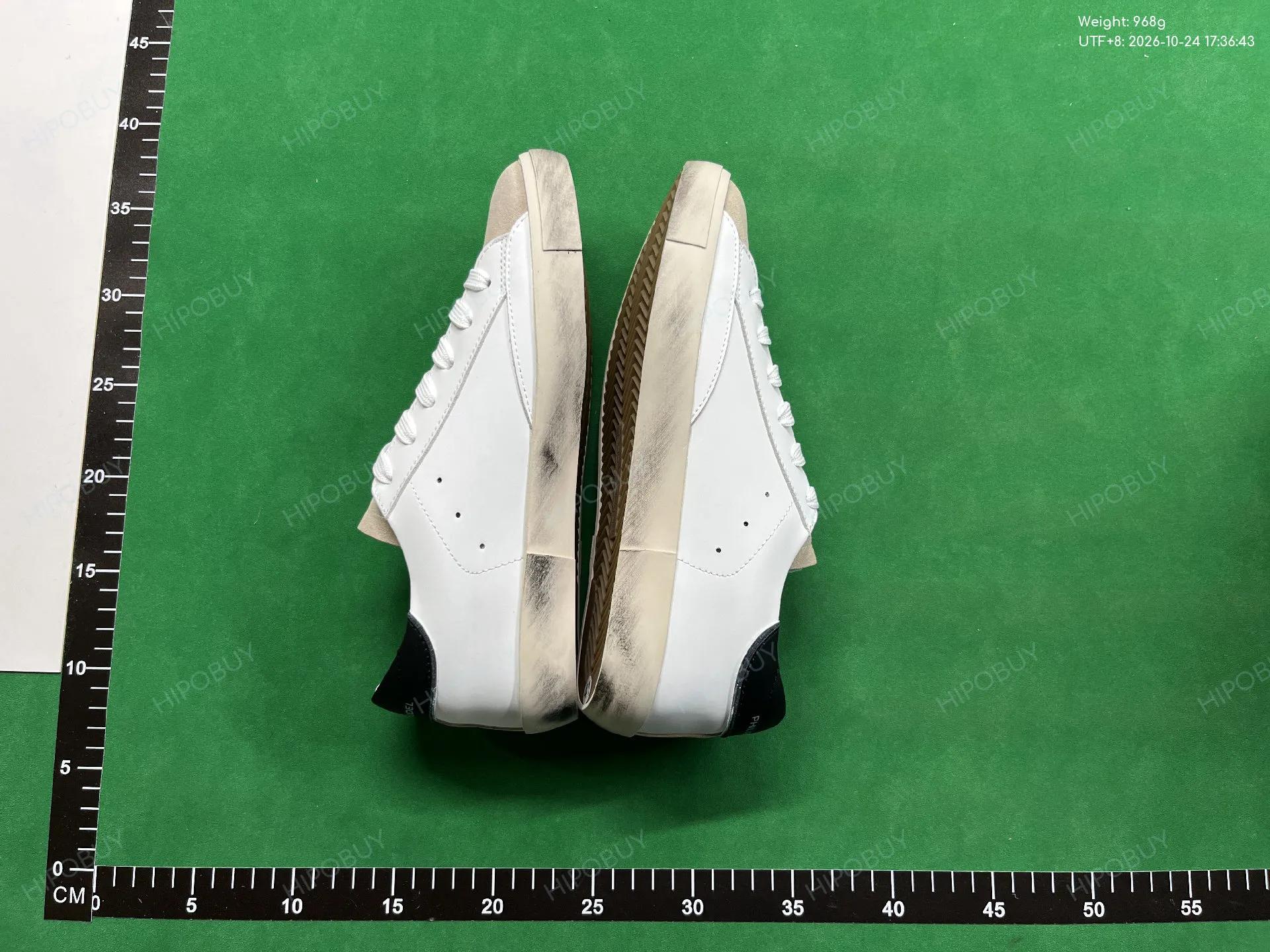Foto QC 4 de Philippe Model Paris Low Distressed Blue White