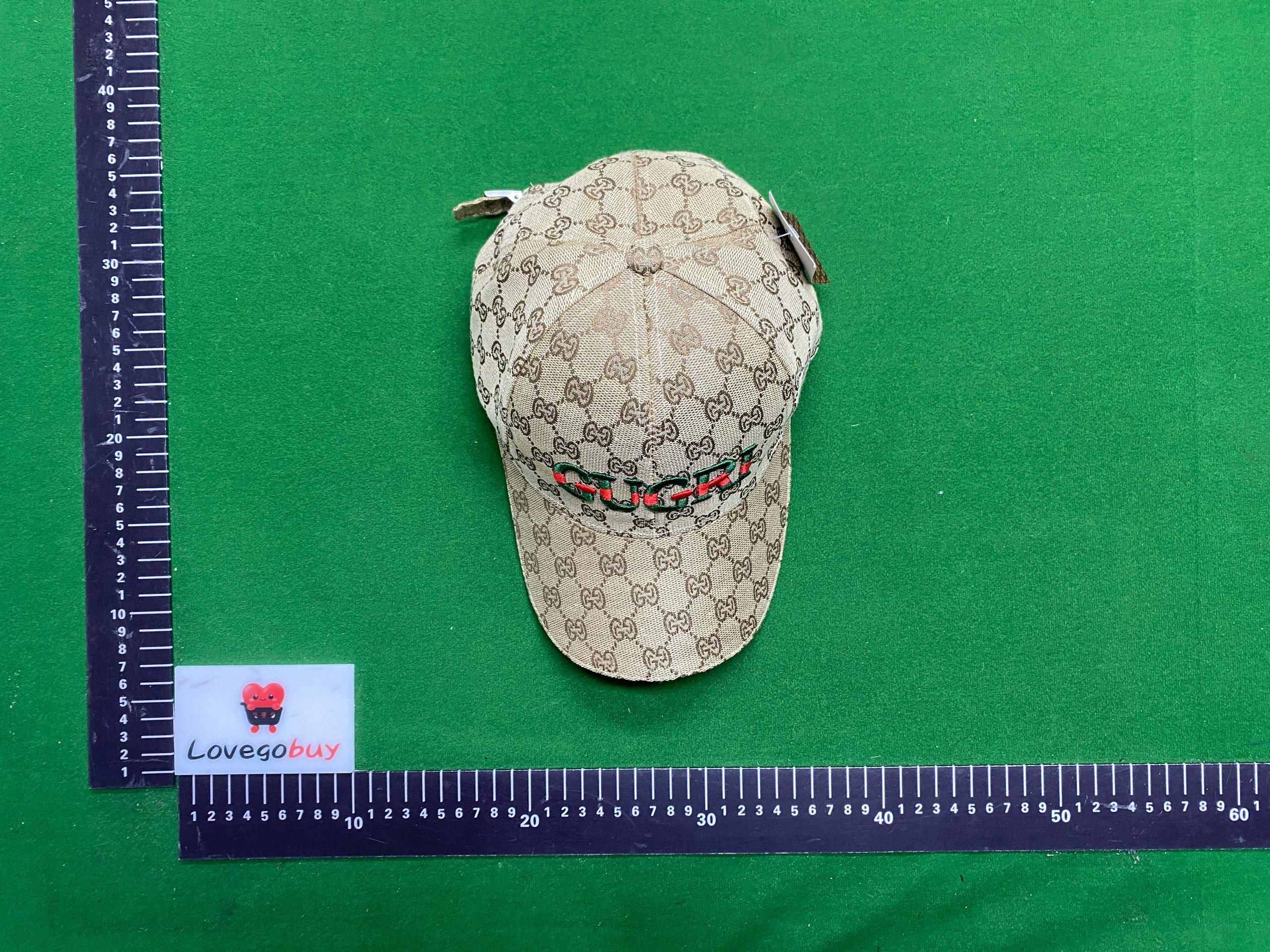 Foto QC 2 de Gucci Original GG Canvas Cap Beige/Blue