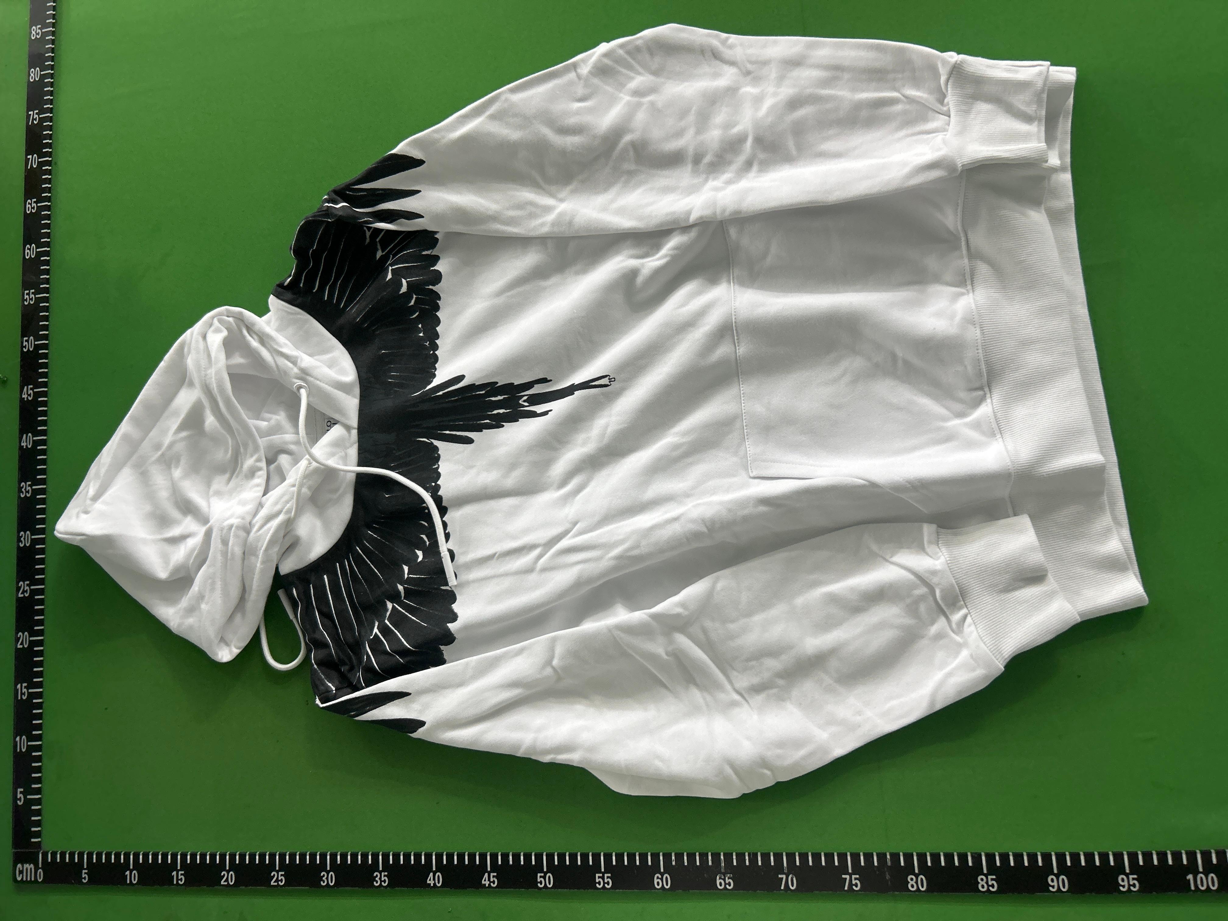 Foto QC 2 de Marcelo Burlon Hoodie Multi-Color Wings Black