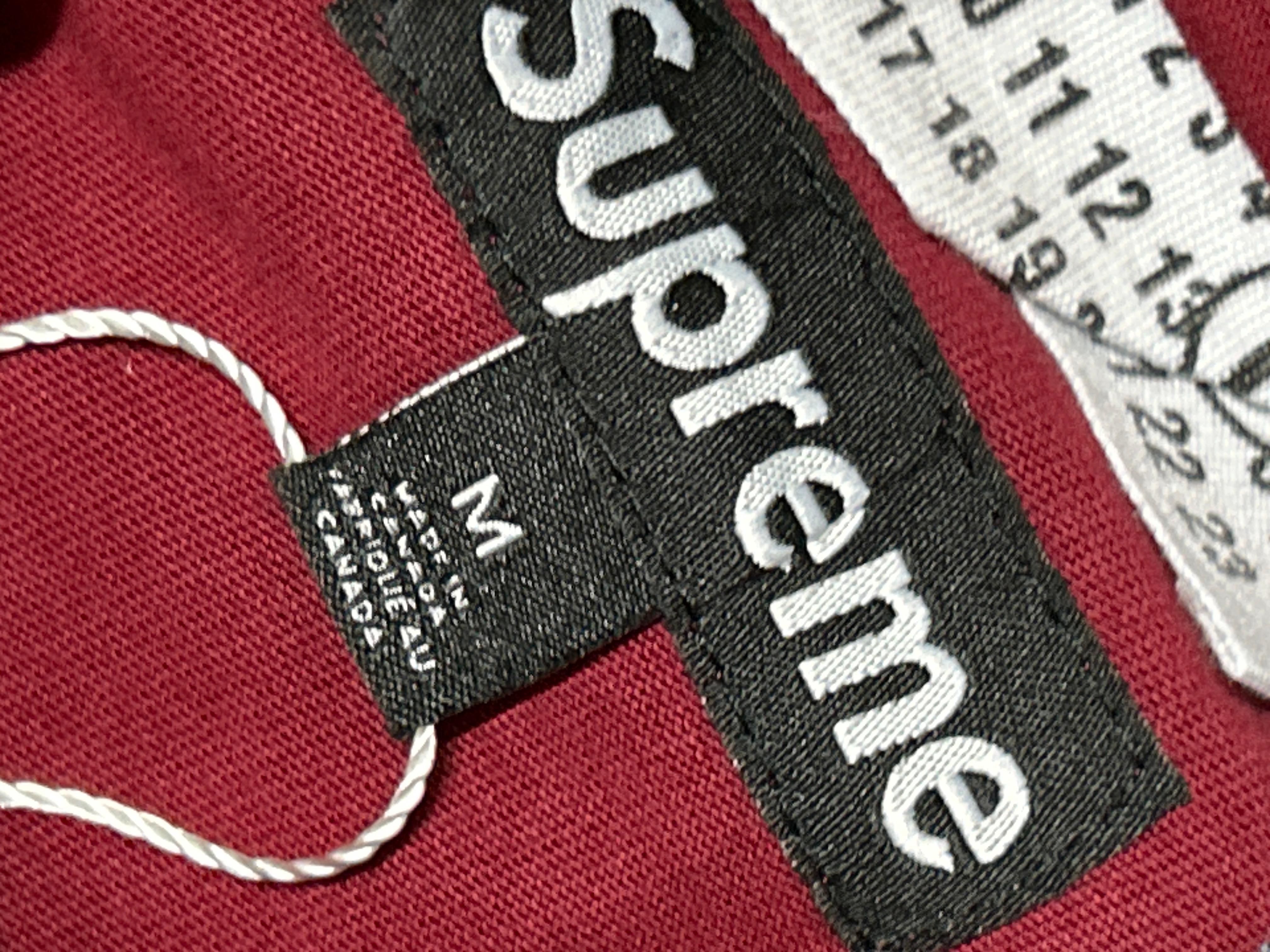 Foto QC 6 de Supreme T-shirt Letter Print Black