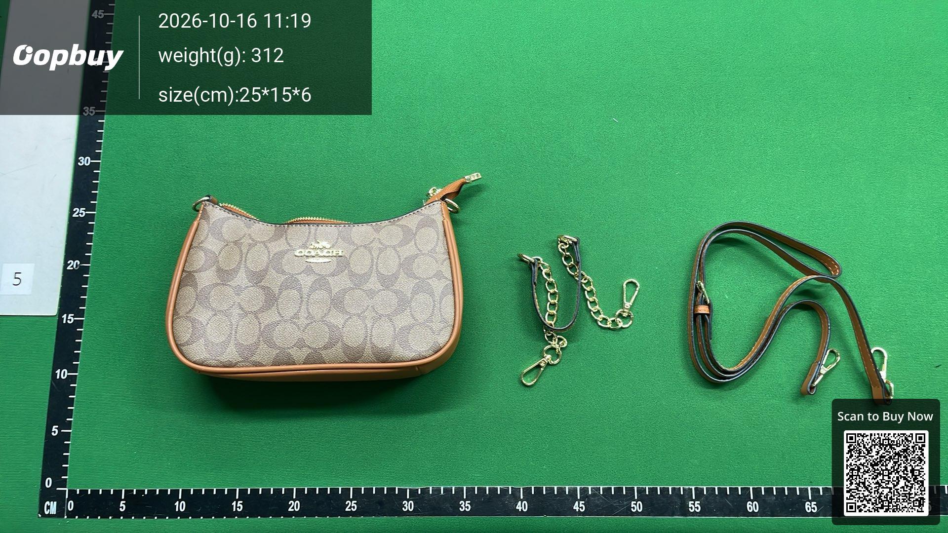 Foto QC 7 de Coach Tabby Shoulder Bag 26 Black Polished Pebble Leather