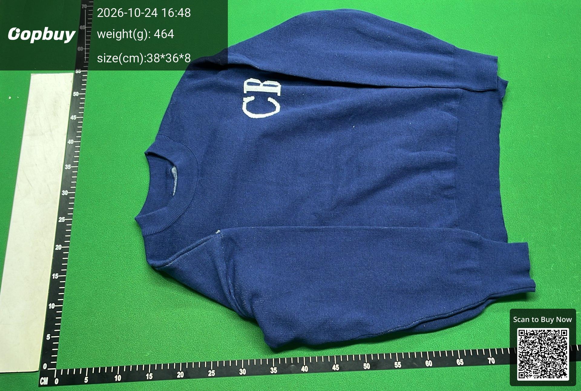 Foto QC 2 de Cole Buxton Logo Crewneck Sweater Black