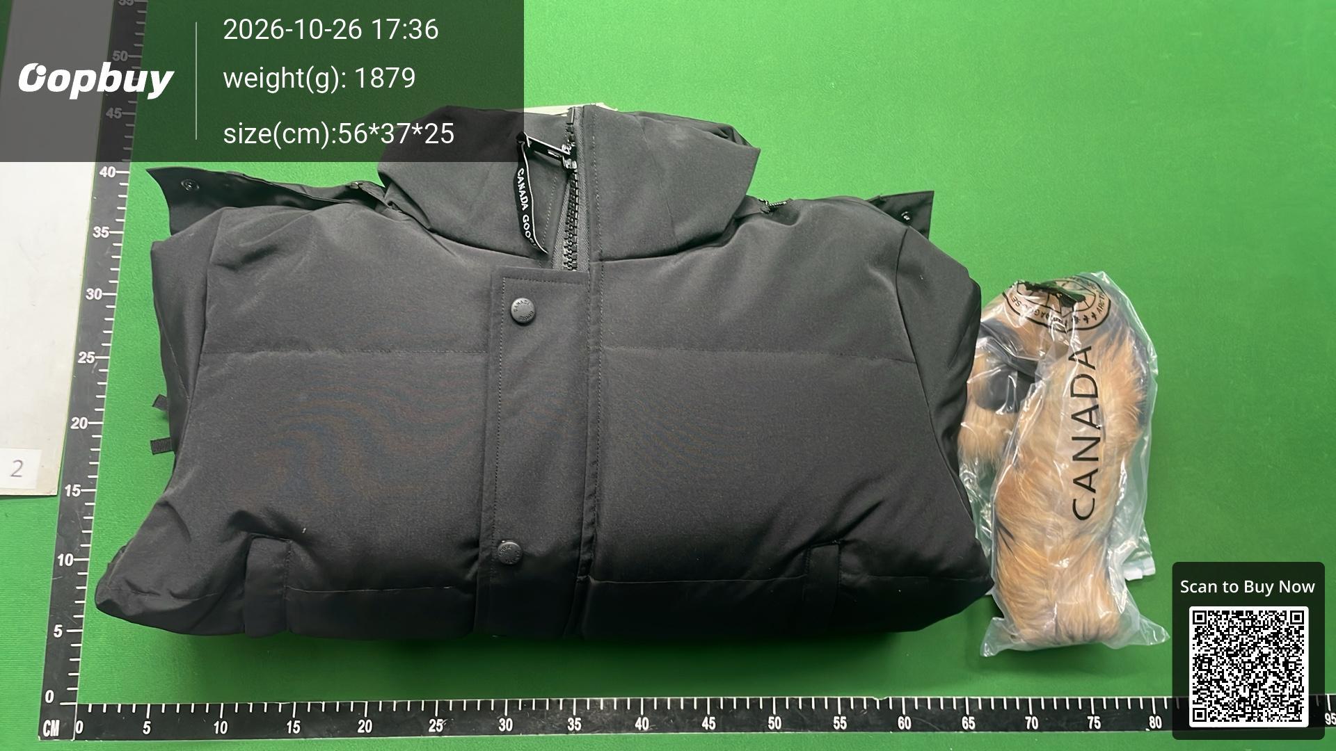 Foto QC 7 de Canada Goose Wyndham Parka Down Jacket Black