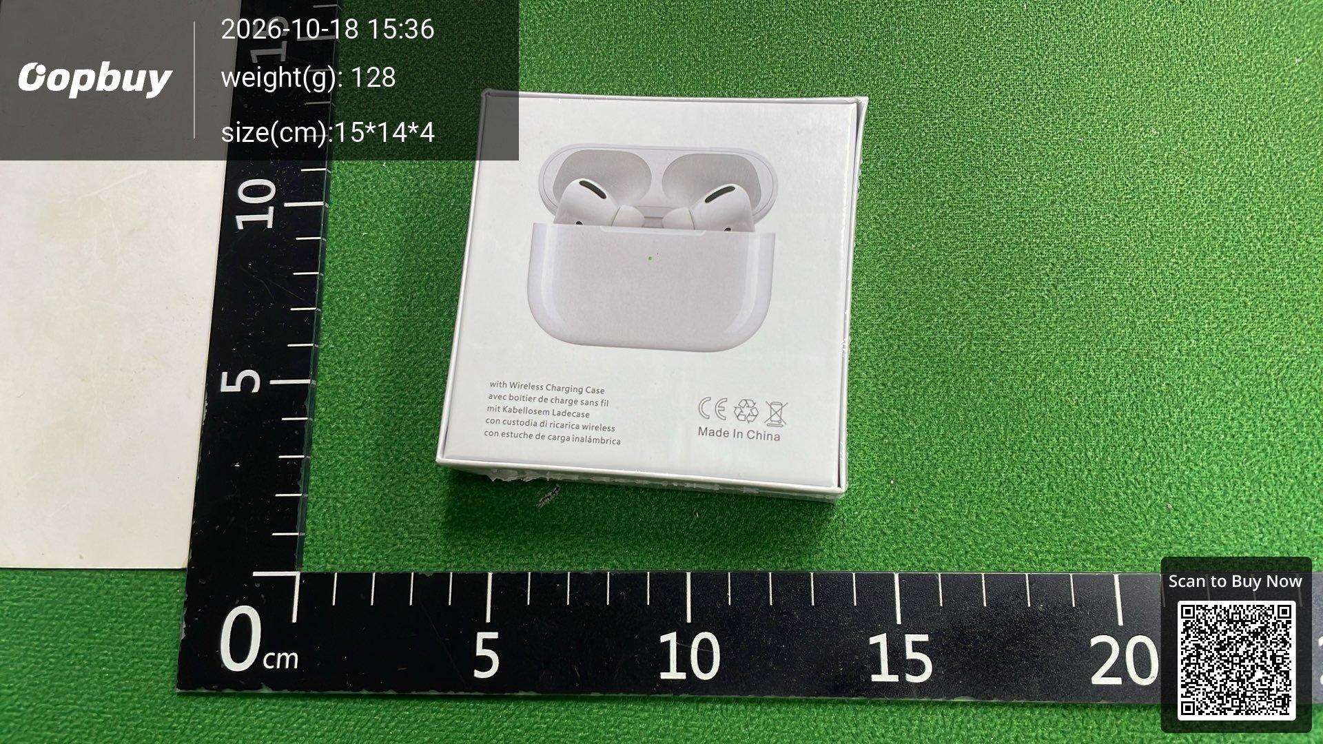 Foto QC 2 de Apple AirPods Pro (2nd Generation) White