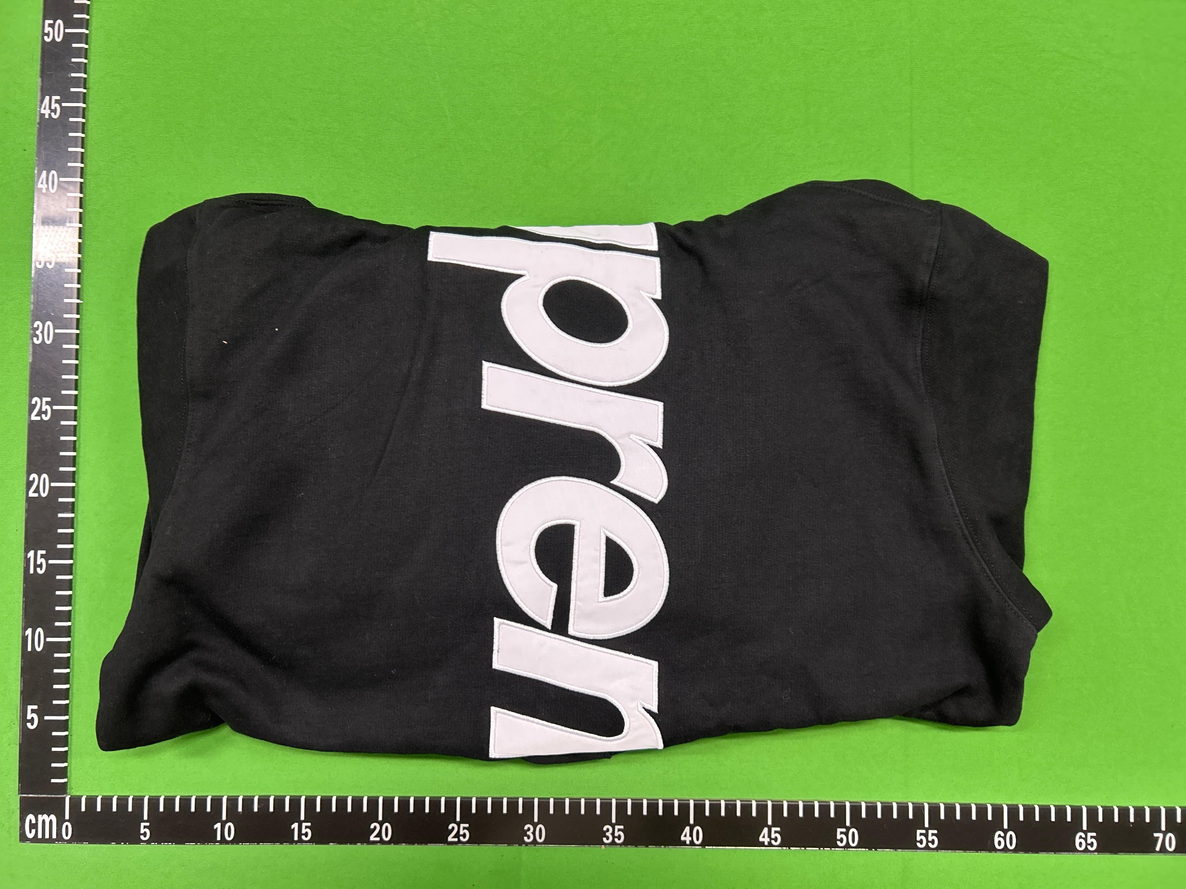 Foto QC 5 de Supreme Satin Applique Hooded Sweater Natural