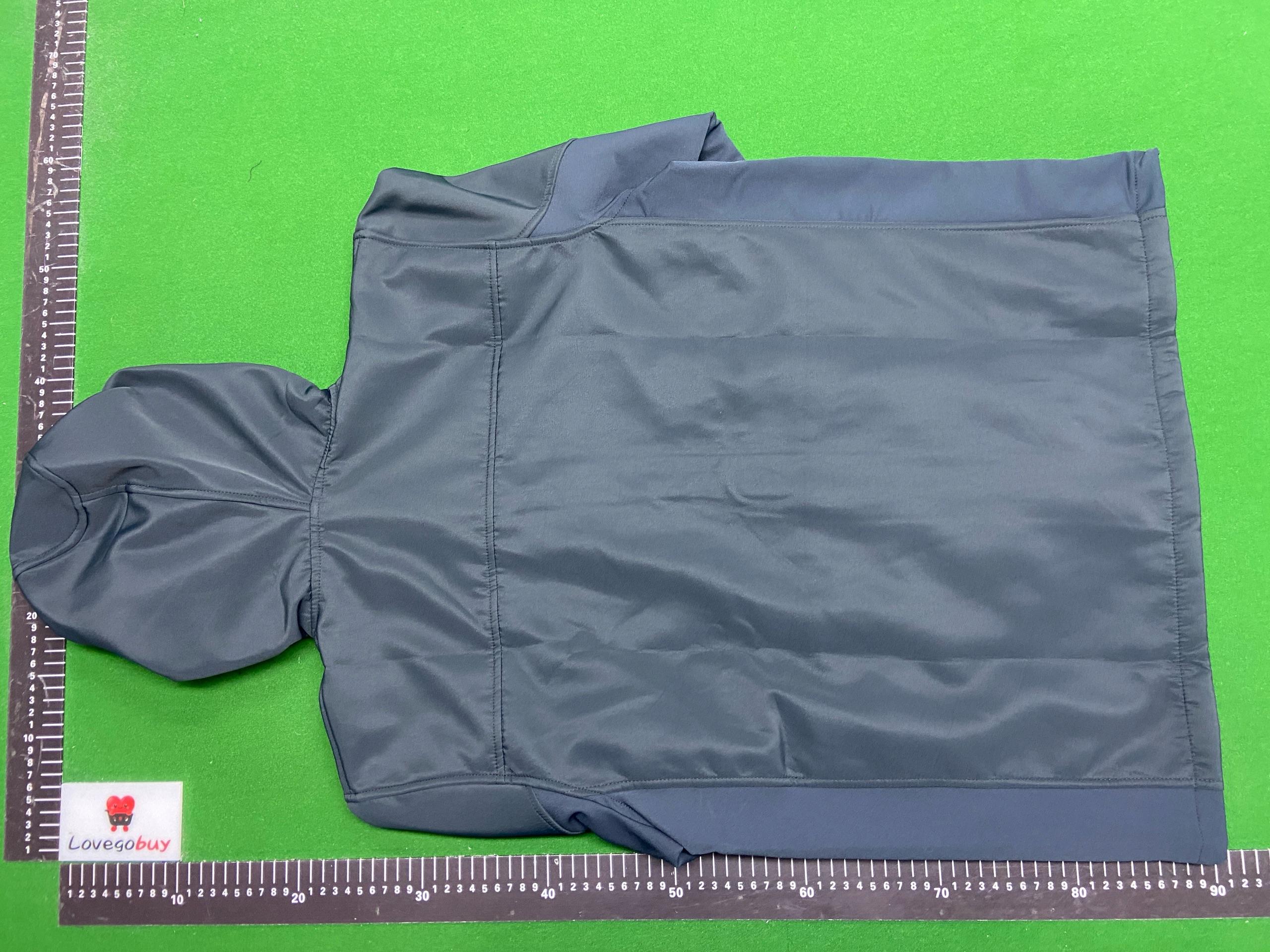 Foto QC 1 de Under Armour Hooded Jacket Fleece-Lined Windbreaker Grey Black