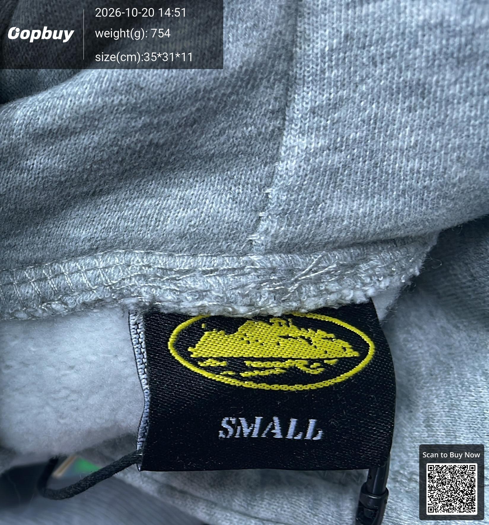 Foto QC 5 de Corteiz HMP Panel T-shirt Grey