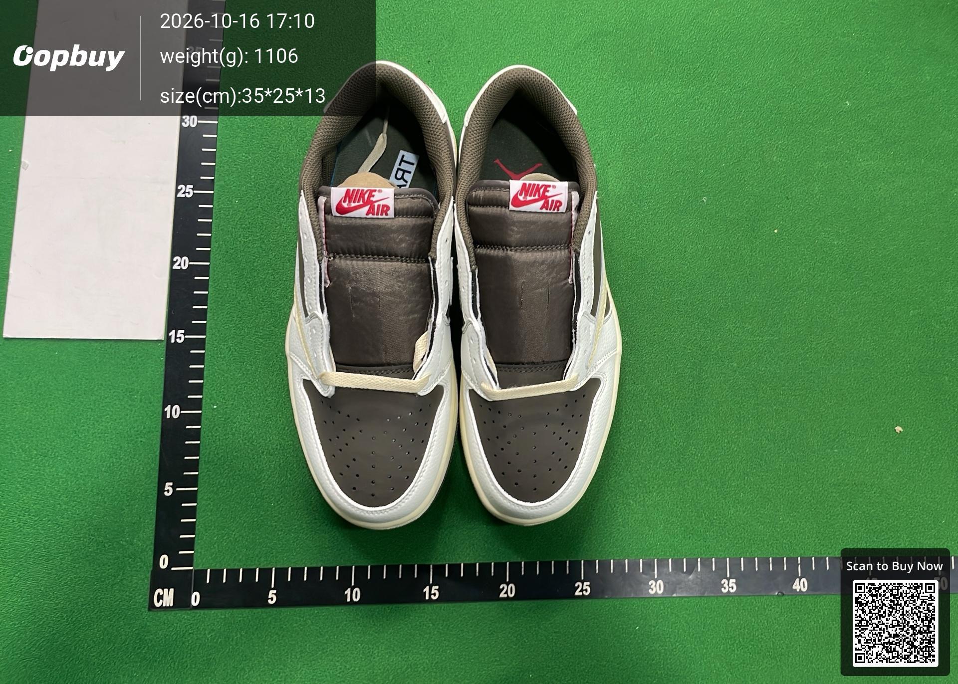 Foto QC 6 de Jordan 1 Retro Low OG SP Travis Scott Black Phantom DM7866-001