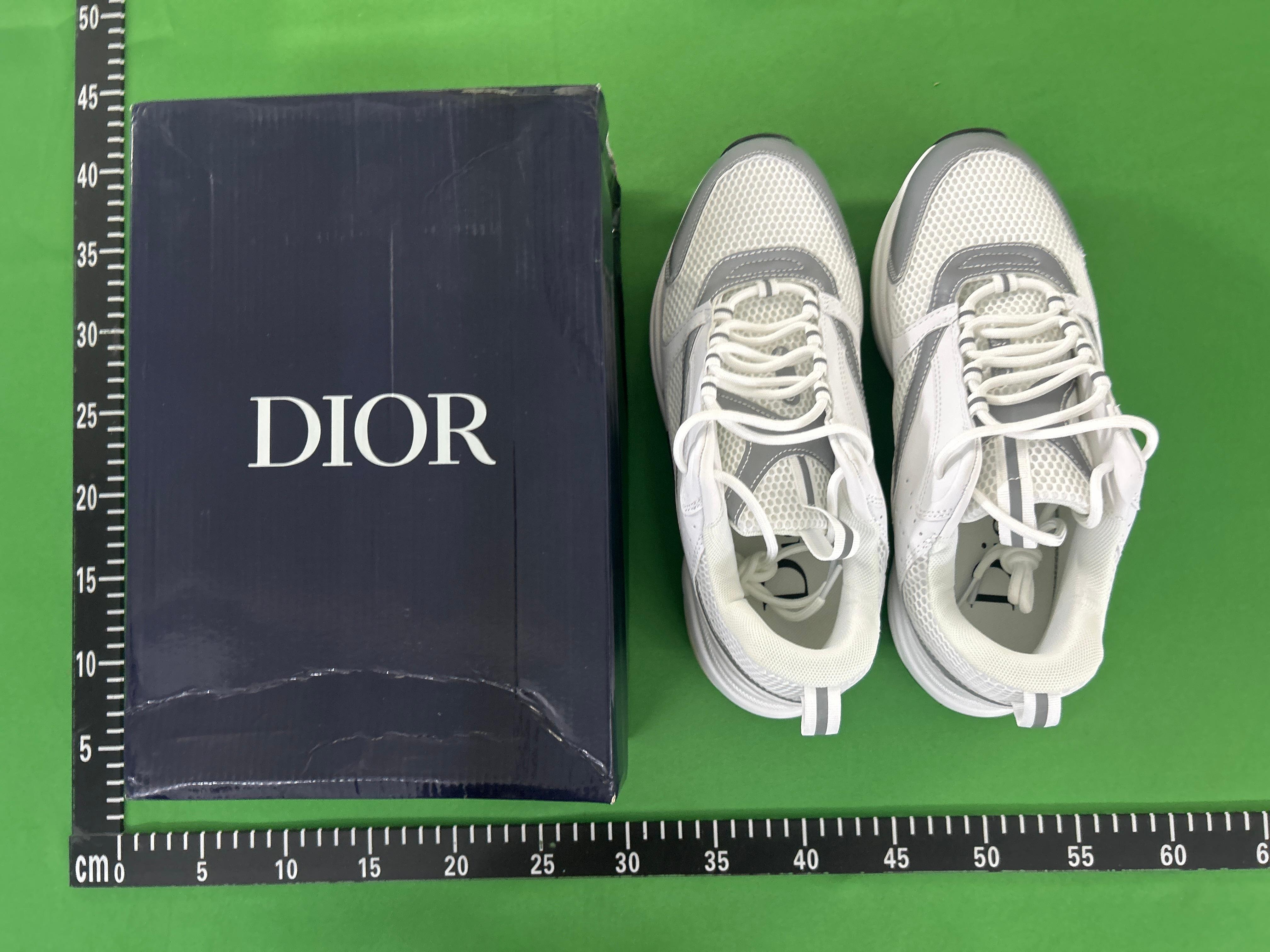 Foto QC 2 de Dior B22 Mesh and Calfskin Black Reflective 3SN231ZNG_H969