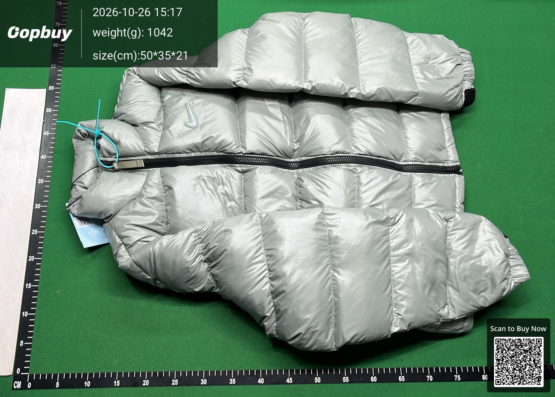 Foto QC 6 de Nike x NOCTA Sunset Puffer Jacket Down Mica Green