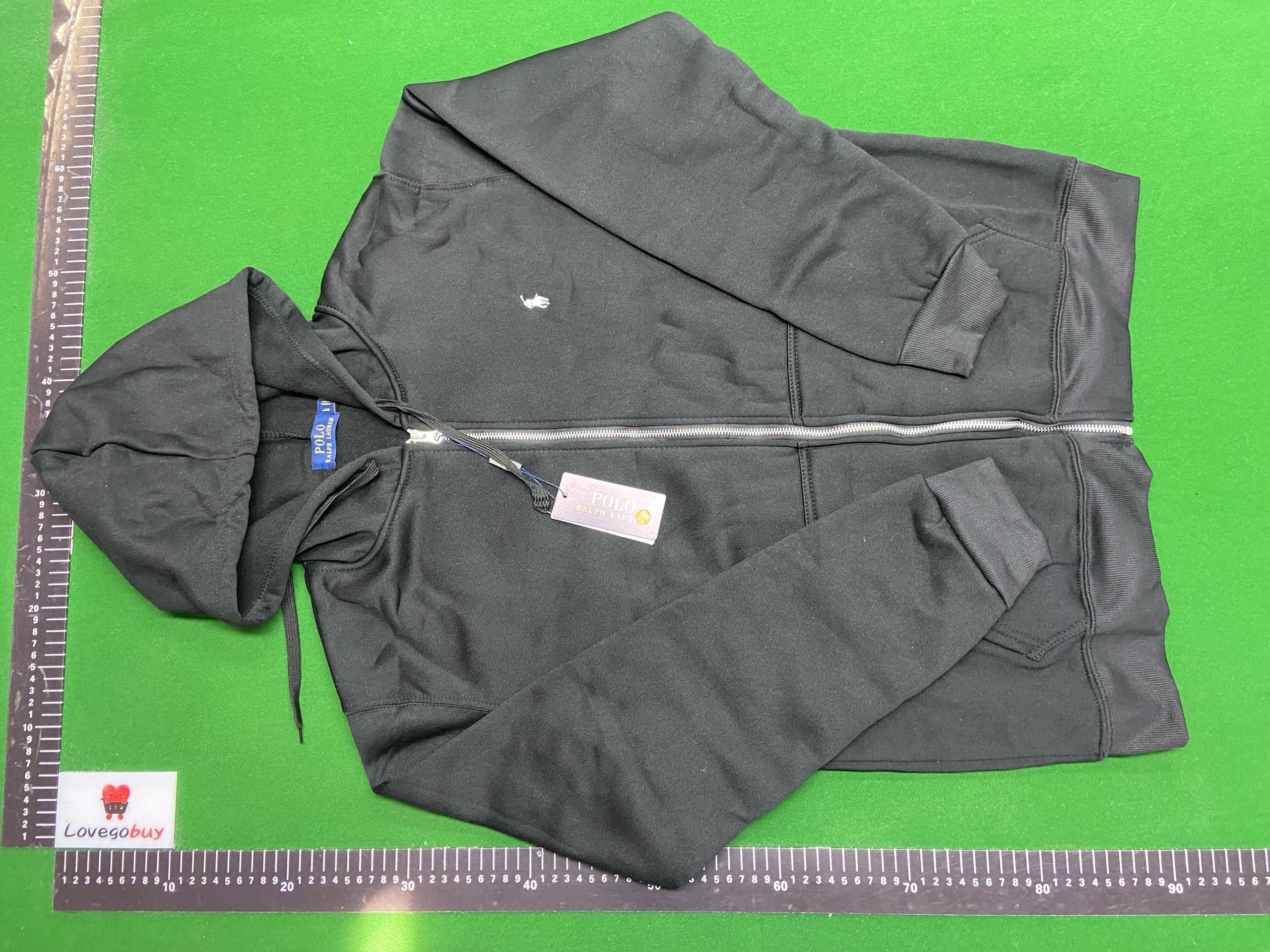 Foto QC 4 de Polo Ralph Lauren Hoodie Full Zip Pony Logo White