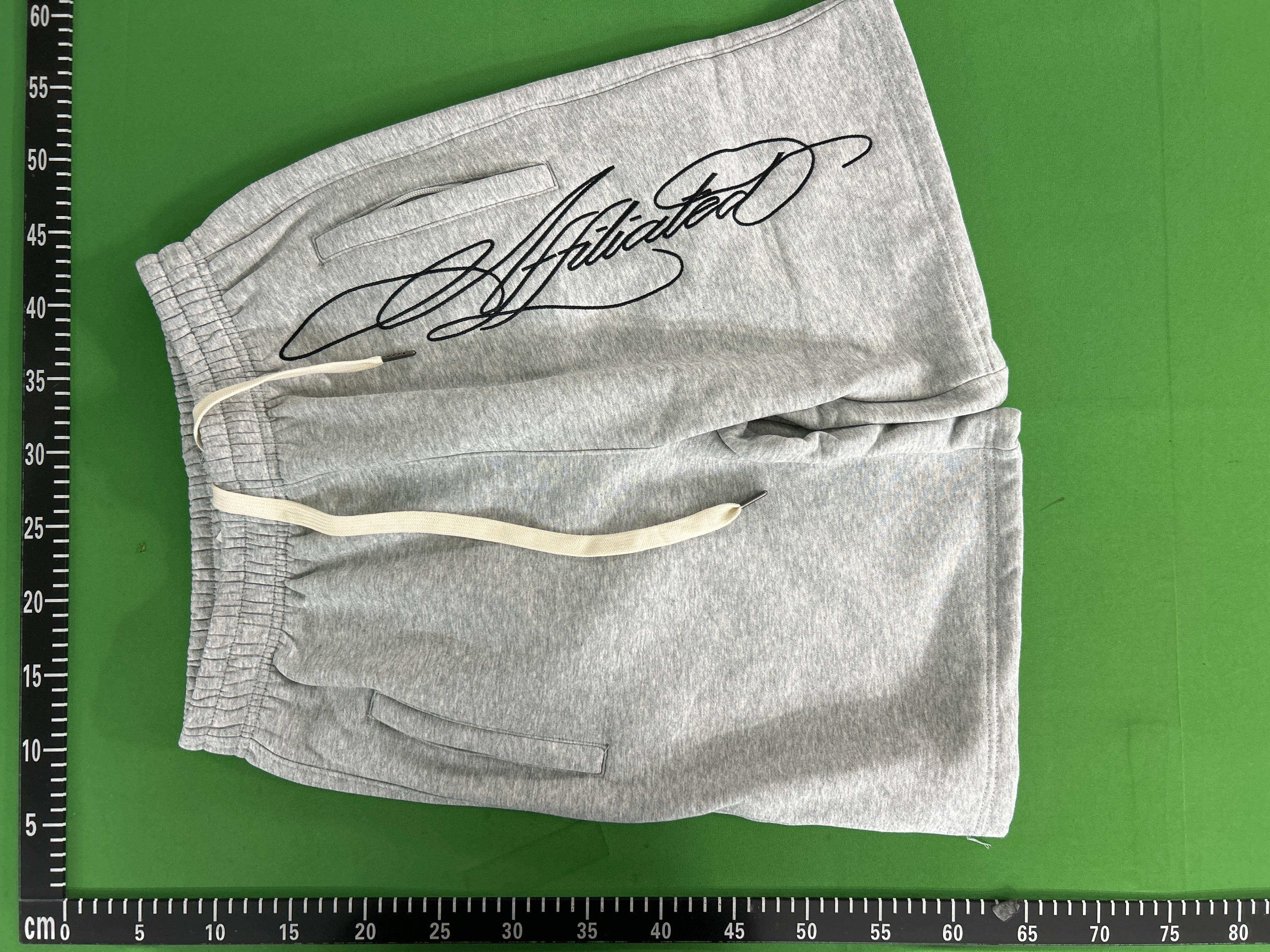 Foto QC 3 de AFFILIATED Sweat Shorts Loose Embroidered Black