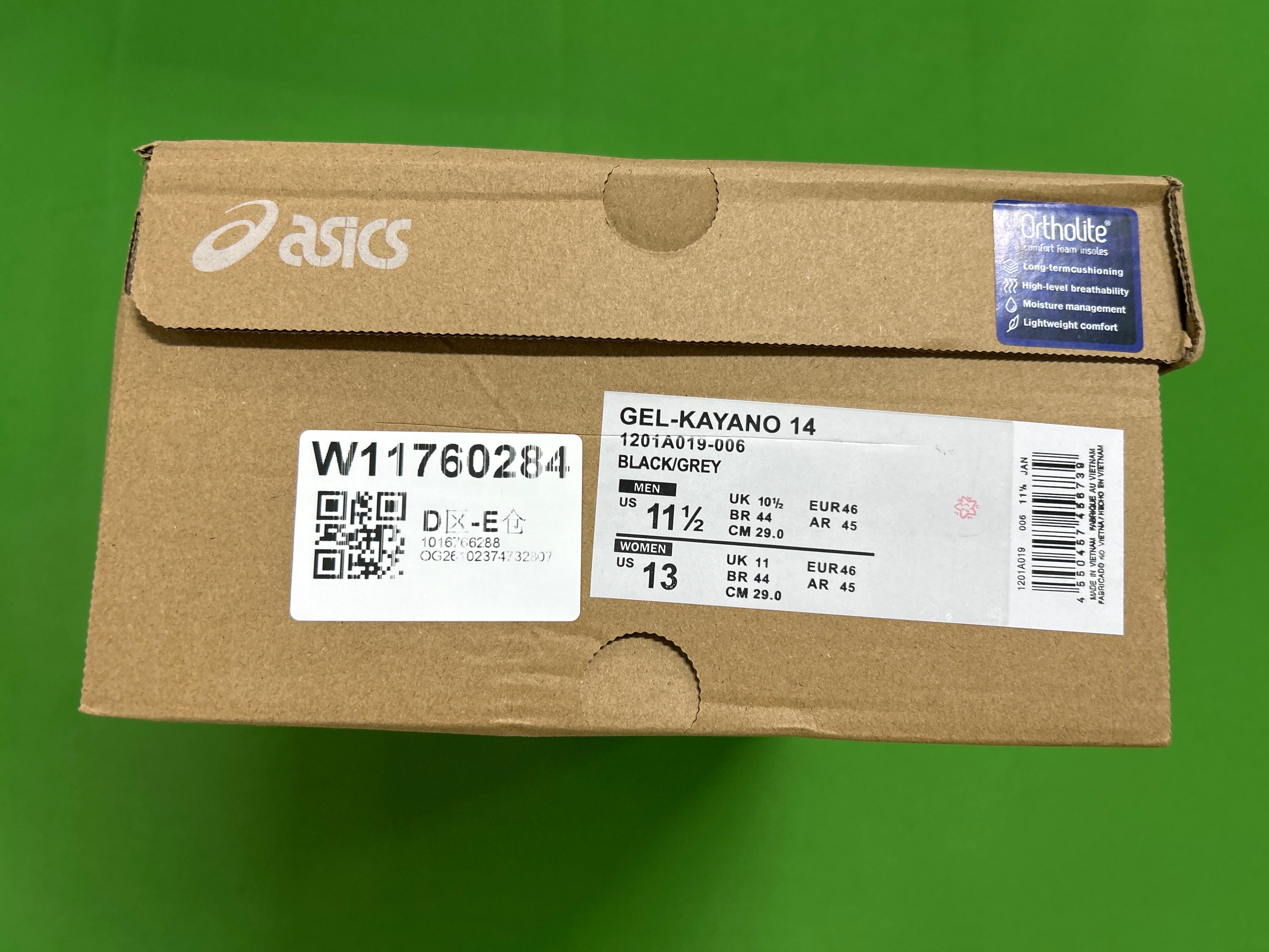 Foto QC 1 de Asics Gel-Kayano 14 Low White Black 1201A954-100