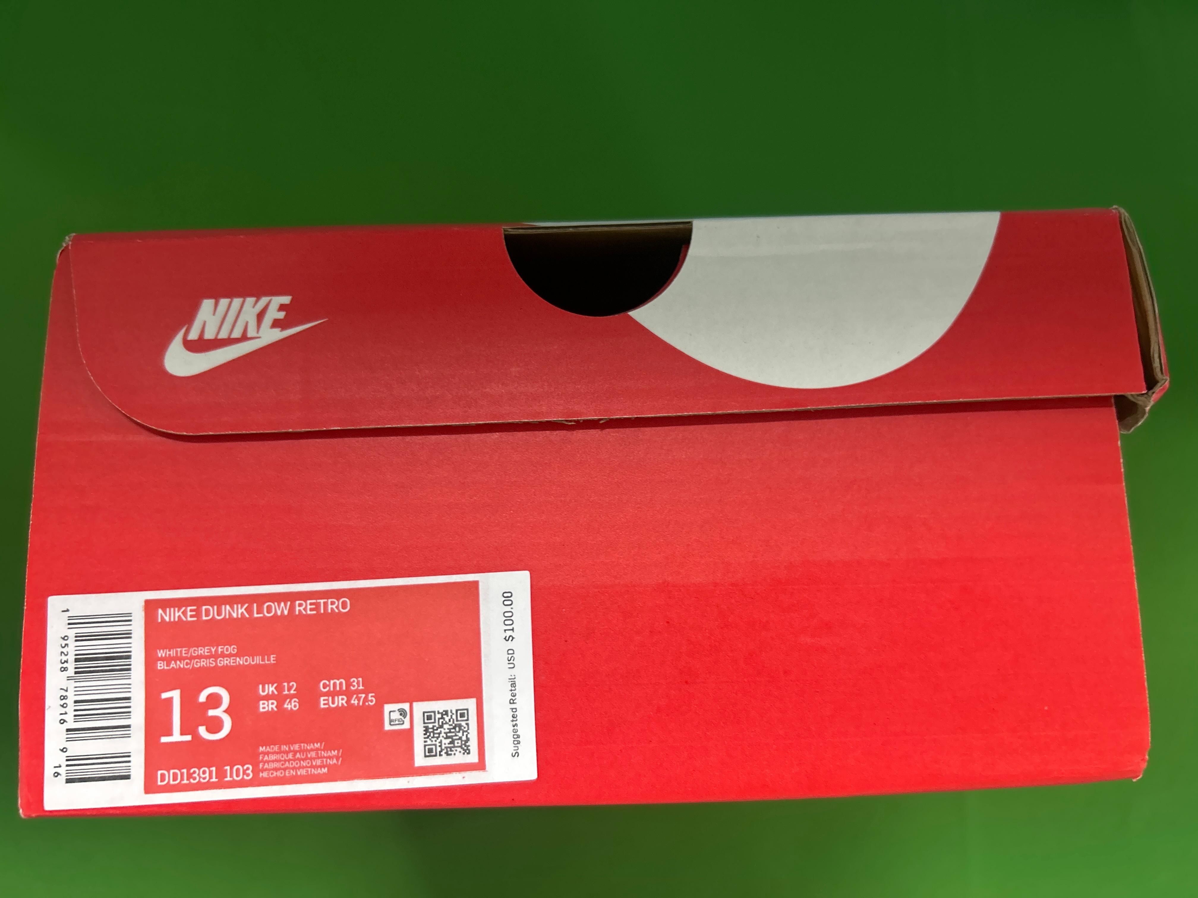 Foto QC 1 de Nike Dunk Retro Low White Black DD1391-100