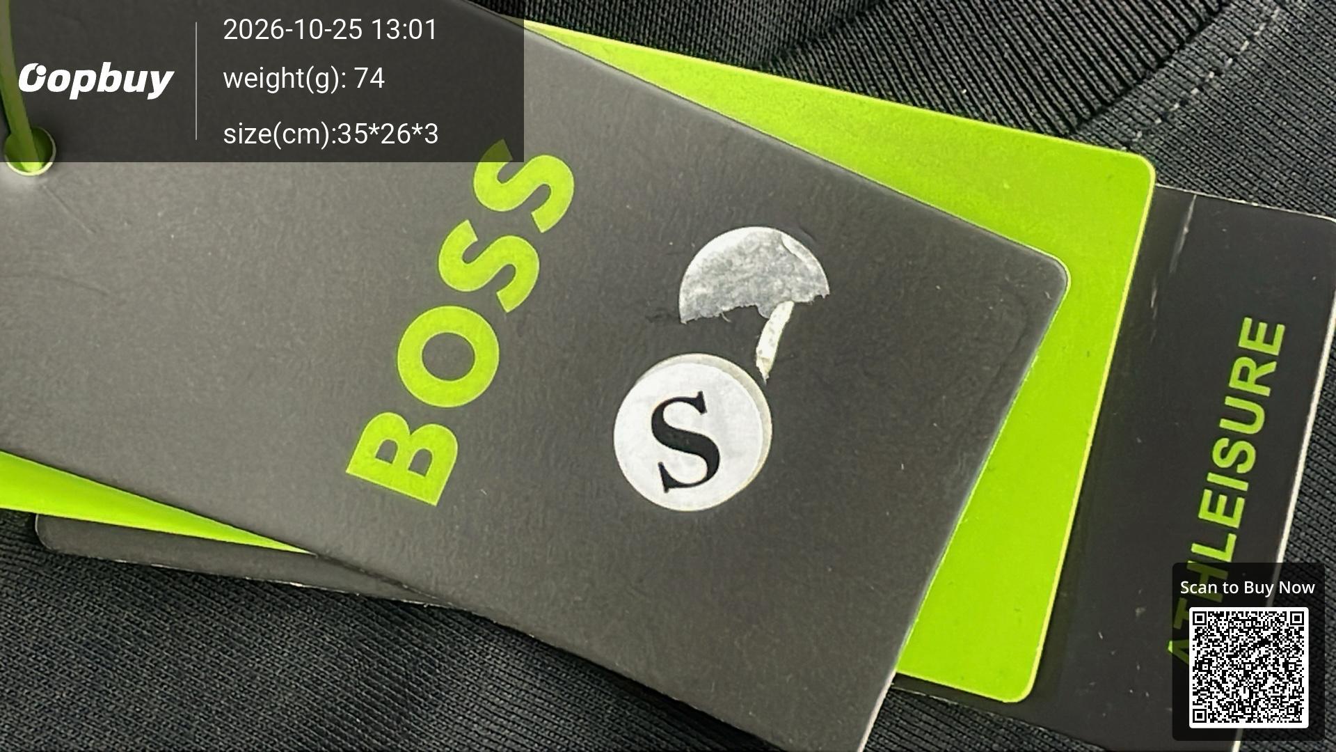 Foto QC 5 de Hugo Boss Pocket Logo T-shirt Black