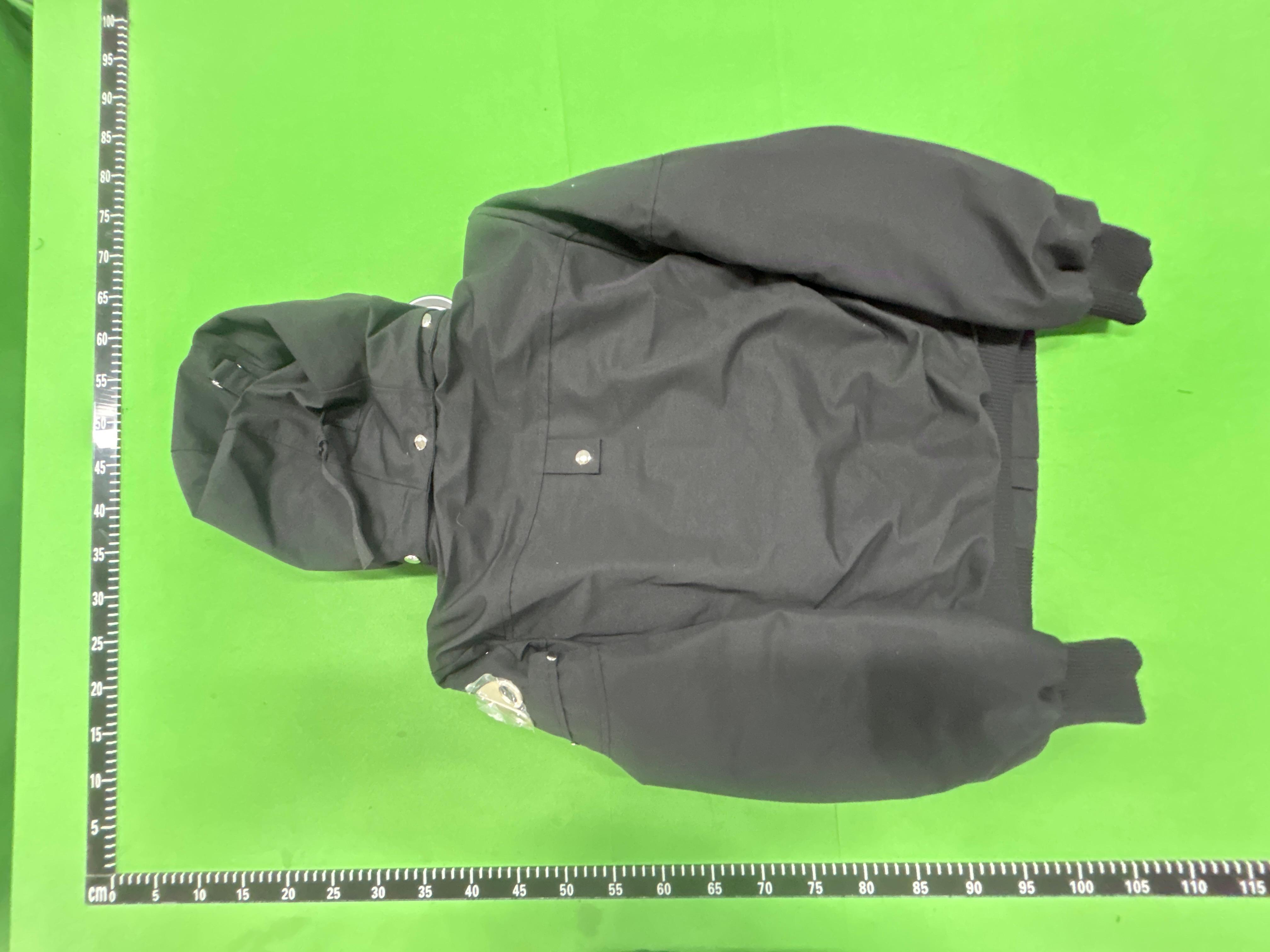 Foto QC 4 de Moose Knuckles Ballistic Bomber Jacket Down Fur Trim Black