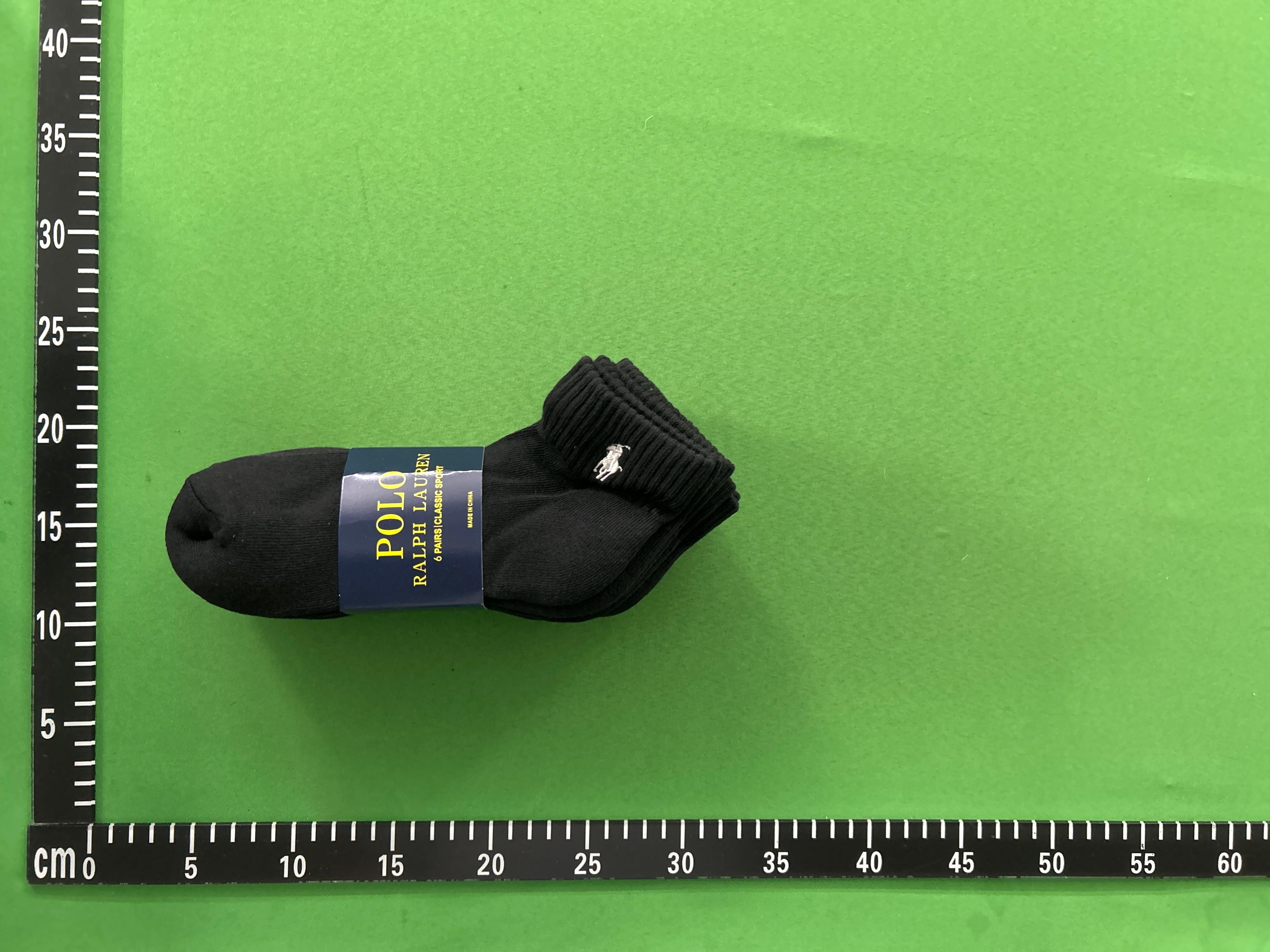 Foto QC 2 de Polo Ralph Lauren Crew Socks Technical Sport 6-Pack White
