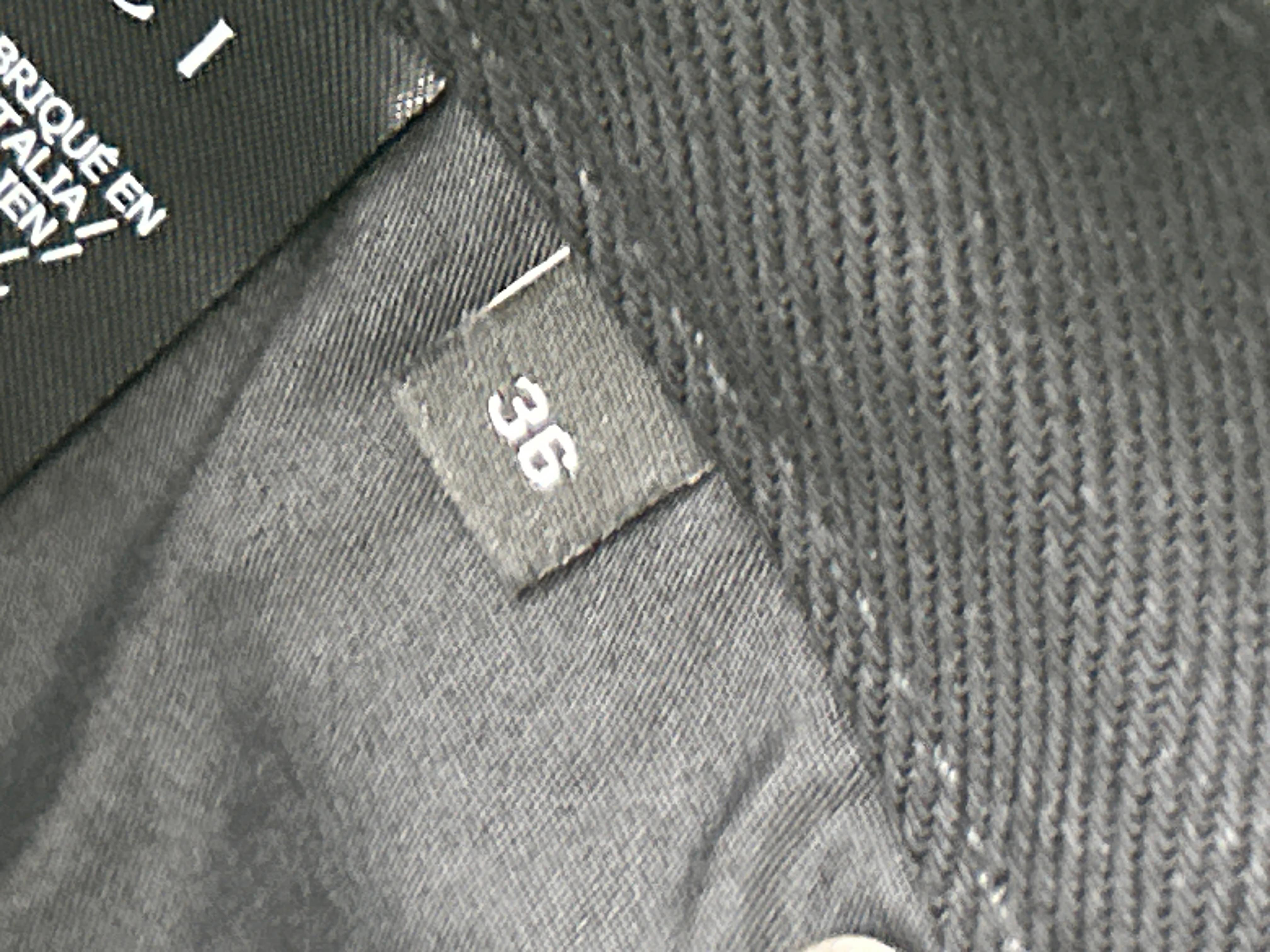 Foto QC 8 de Gucci Horsebit Wide-Leg Jeans Dark Grey