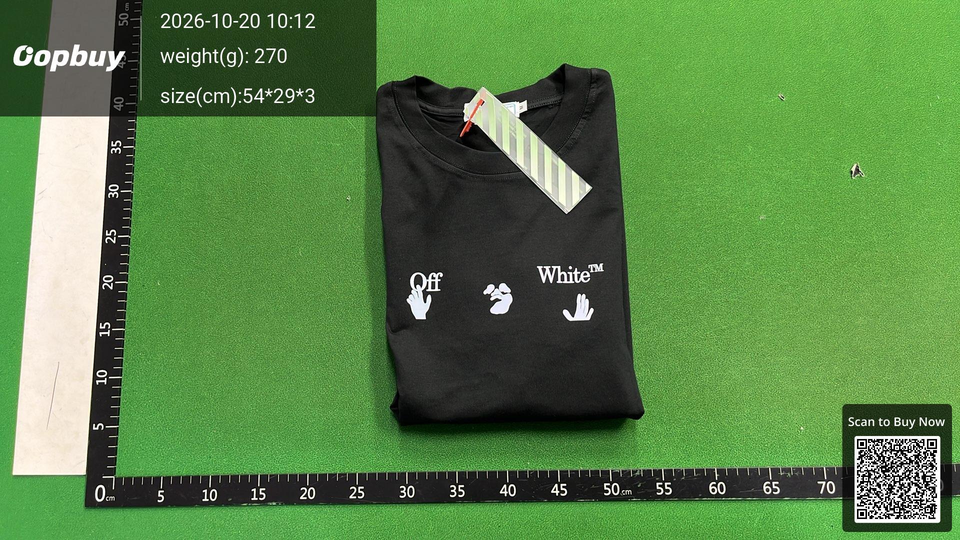 Foto QC 8 de Off-White T-shirt Spray Arrows Pink Sketch Black