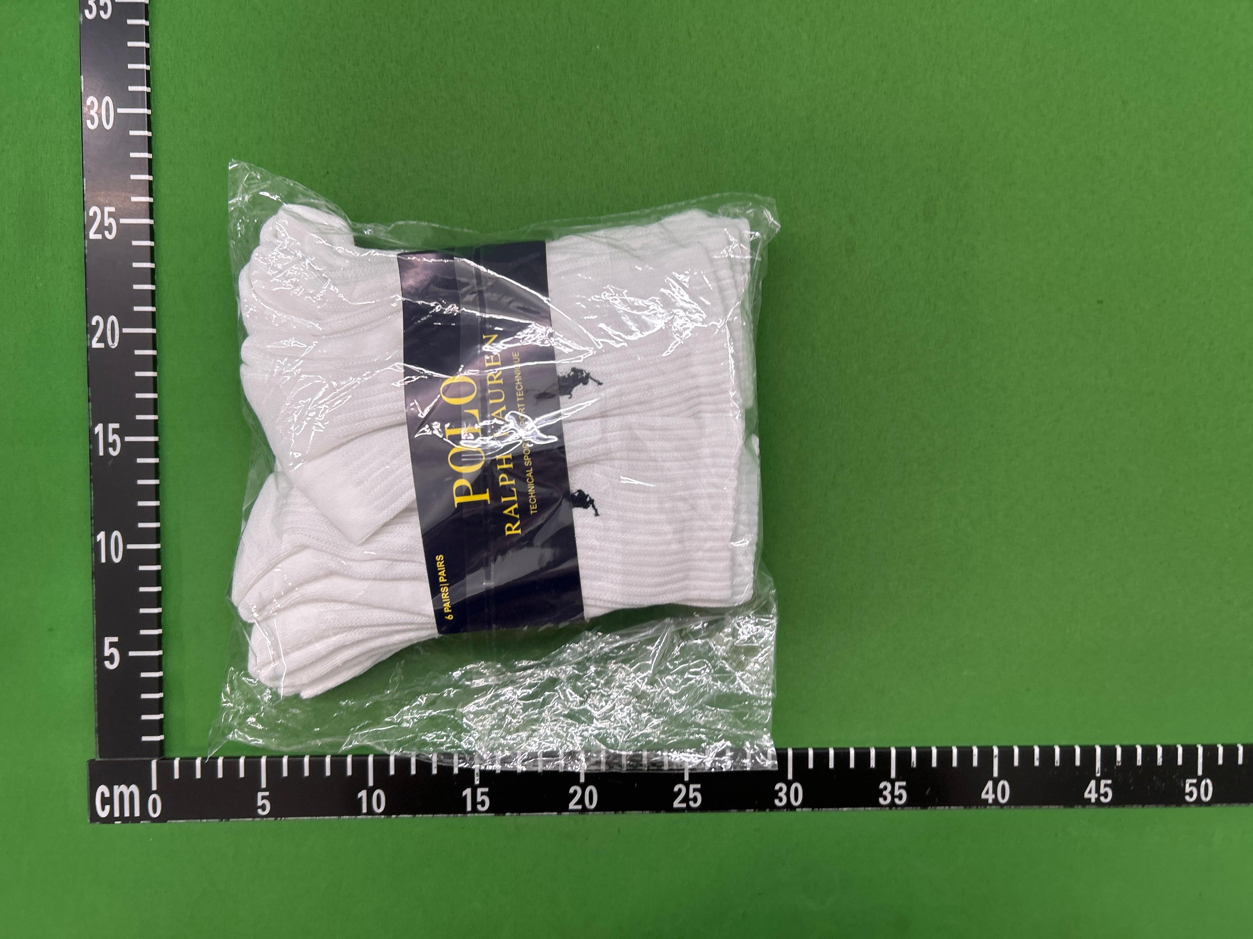 Foto QC 1 de Polo Ralph Lauren Classic Sport Crew Socks Half Cushioned White