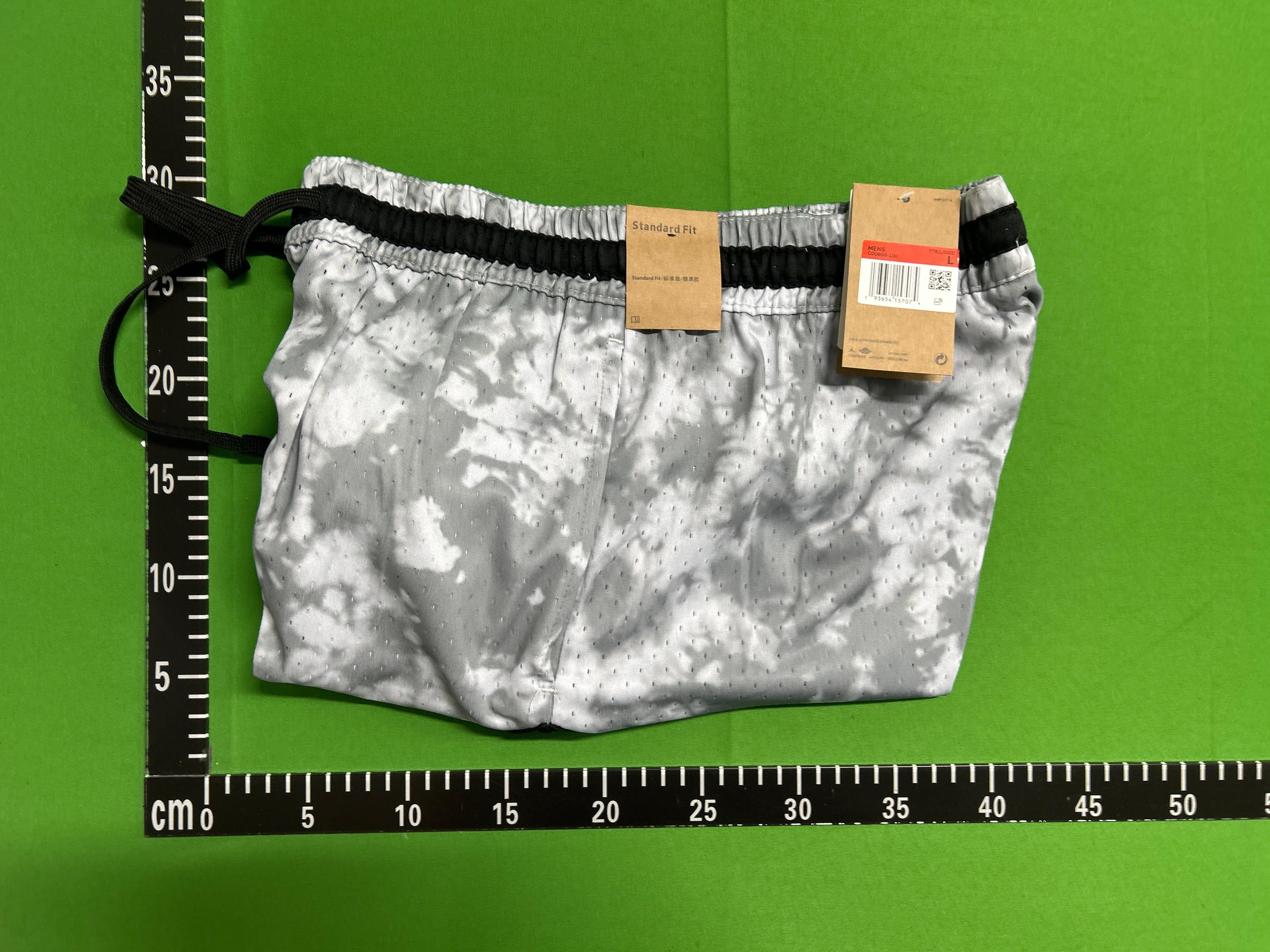 Foto QC 1 de Jordan Basketball Shorts Mesh Splatter Black White