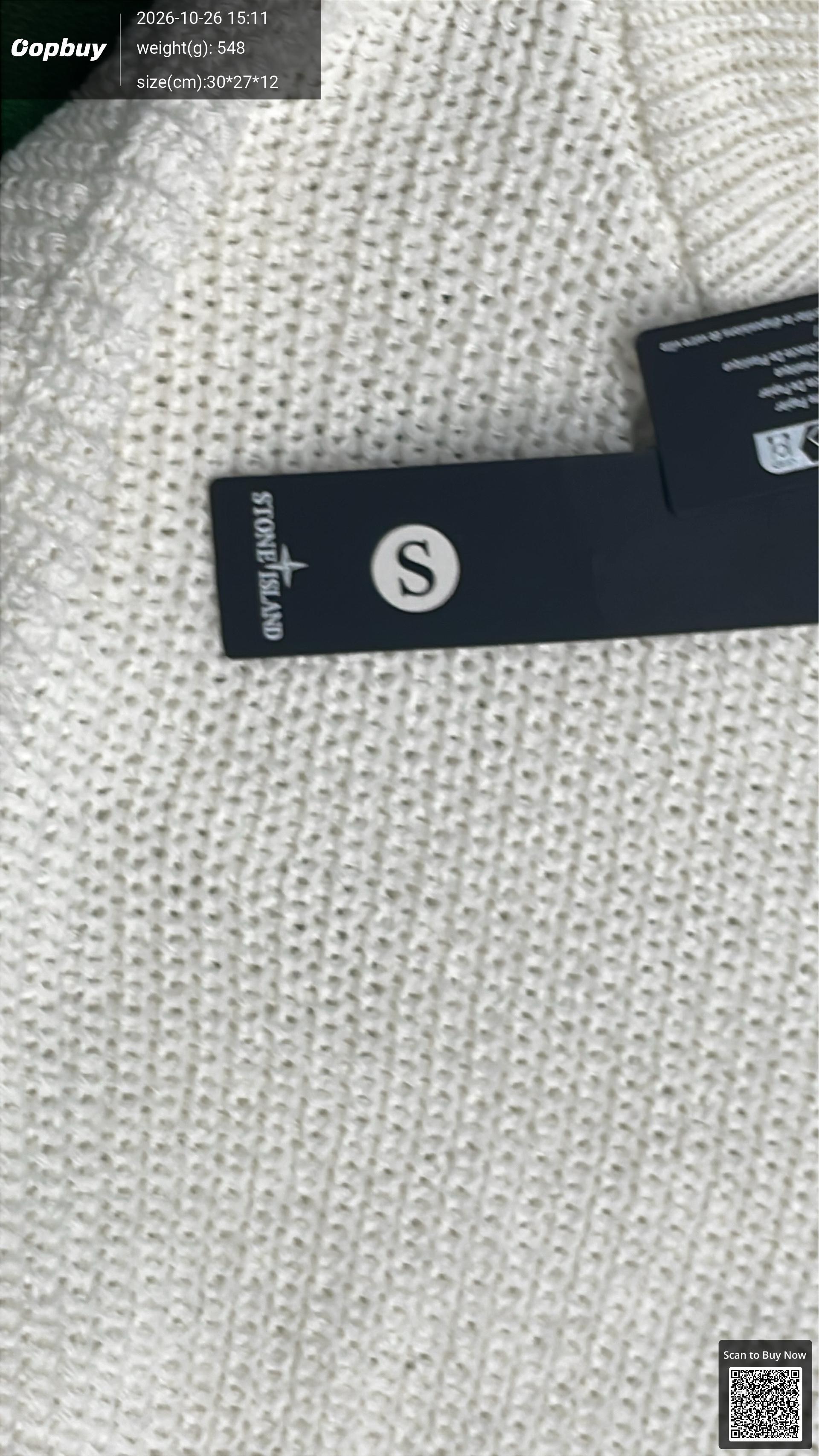 Foto QC 4 de Stone Island Zip Sweater Ribbed Knit Grey